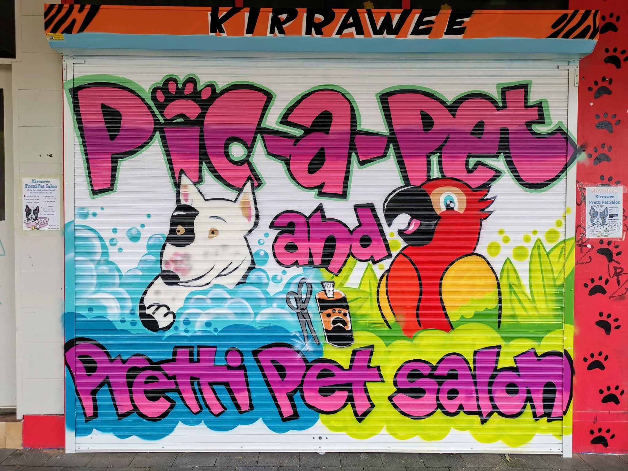 Born Ready Art&mdash;Kirrawee Pic-a-pet and Pretty Pet Salon