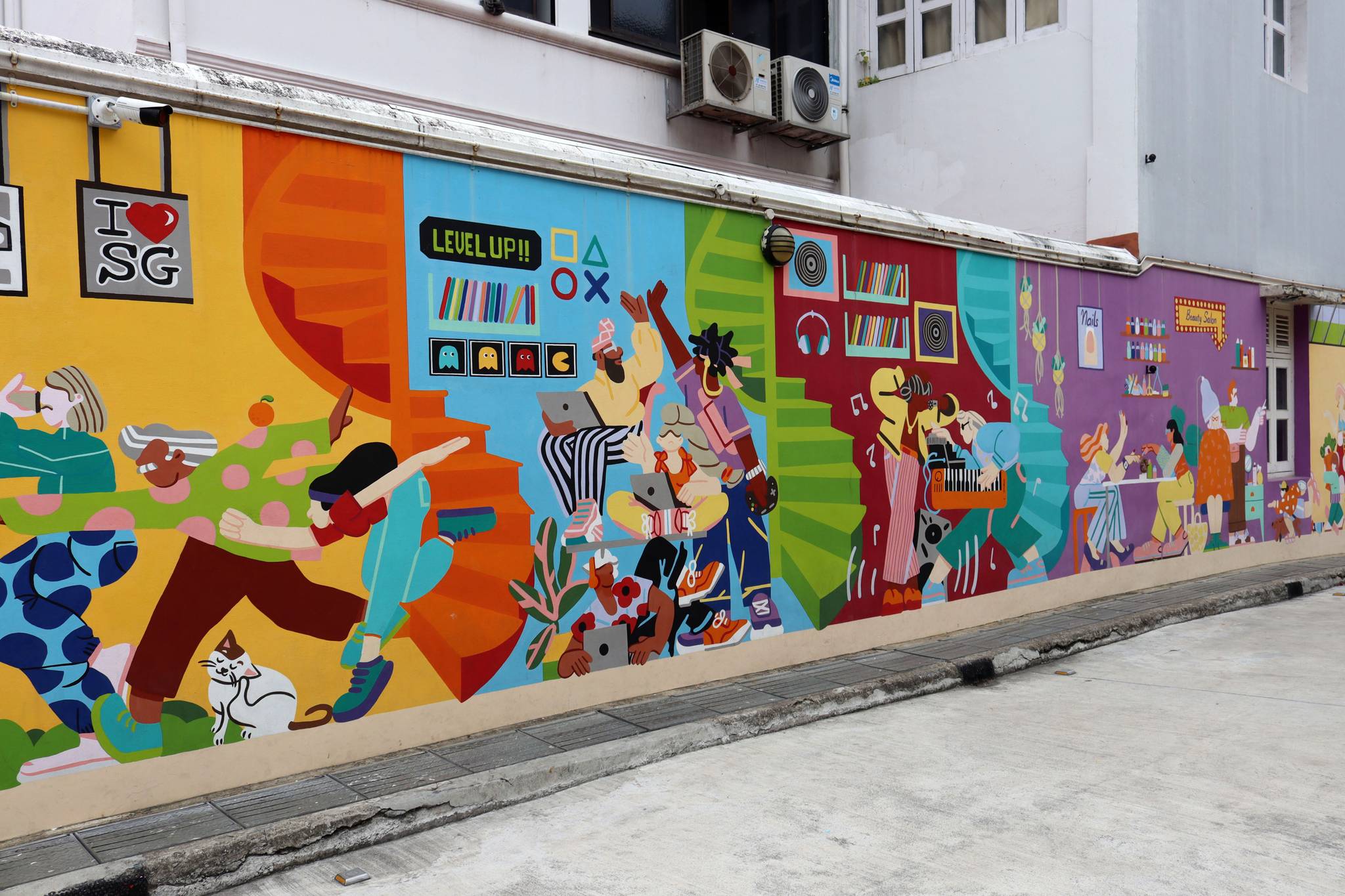 Mural Lingo&mdash;Bugis Street