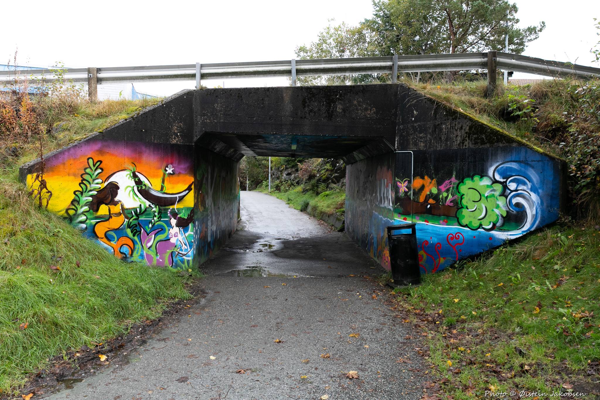 Unknown - Bergen (Norway)&mdash;The Under Walk in Olsvik