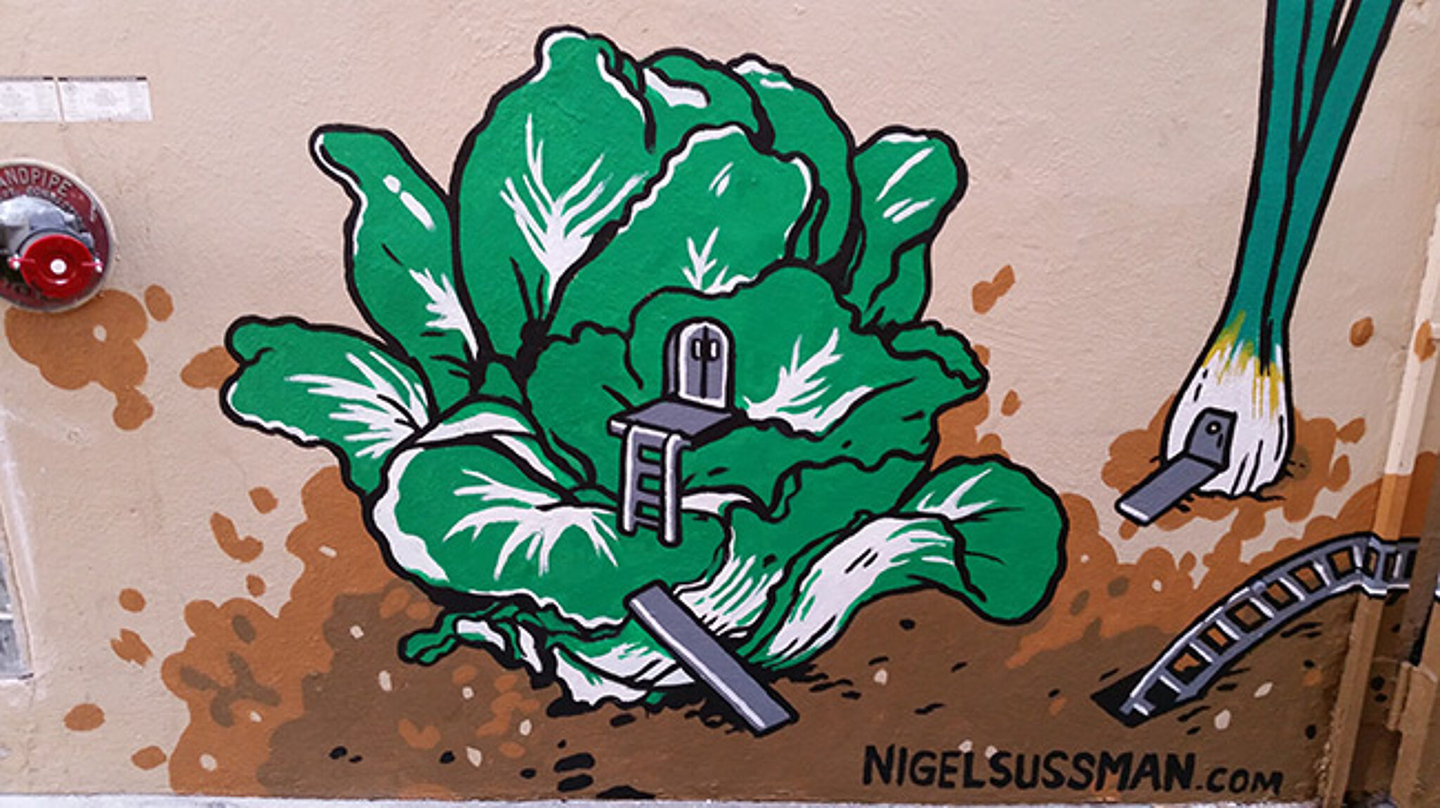 Nigel Sussman&mdash;Urban Garden Mural