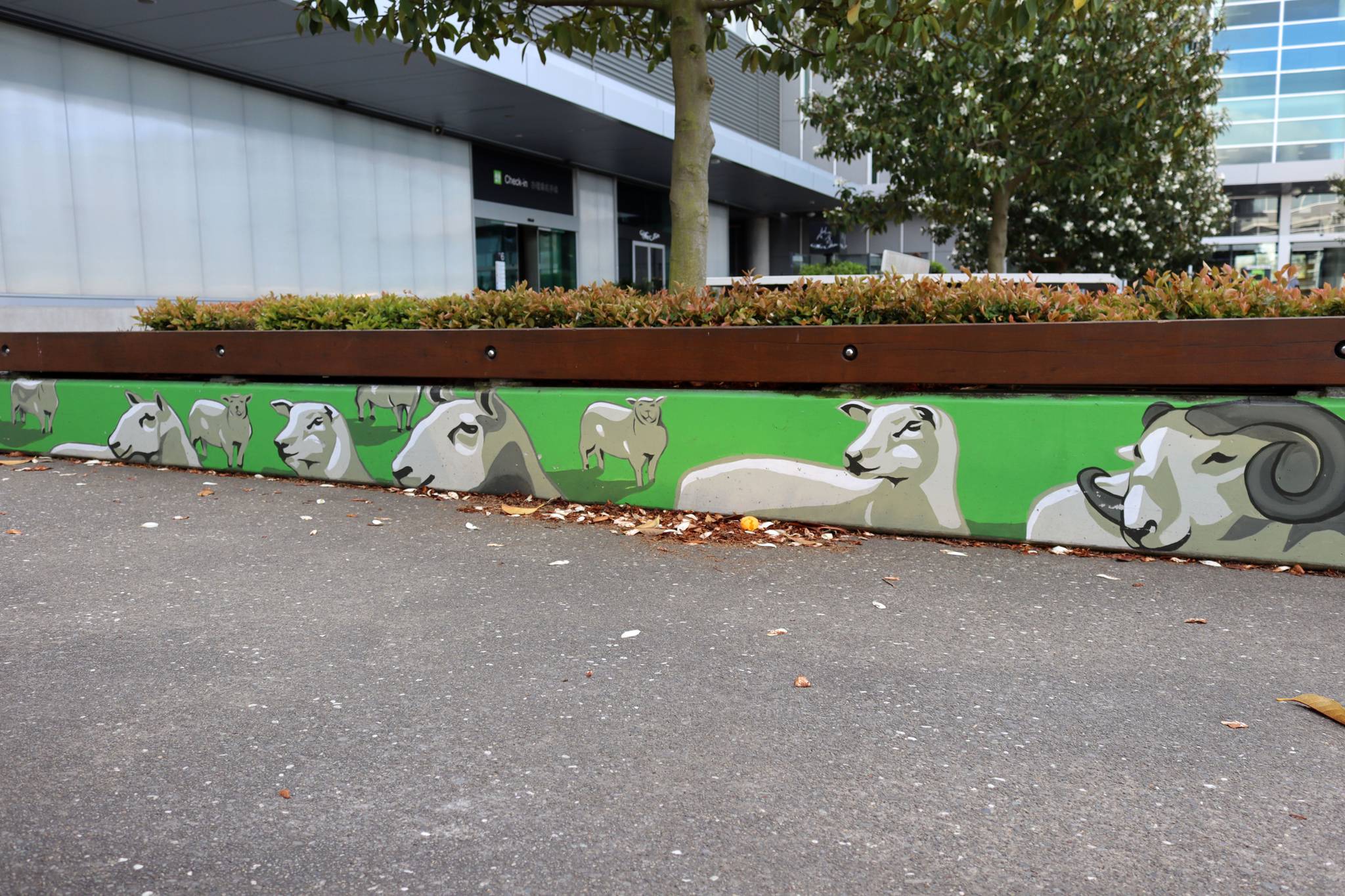 Dcypher, Clint Park, Paul Walters&mdash;South Island Murals