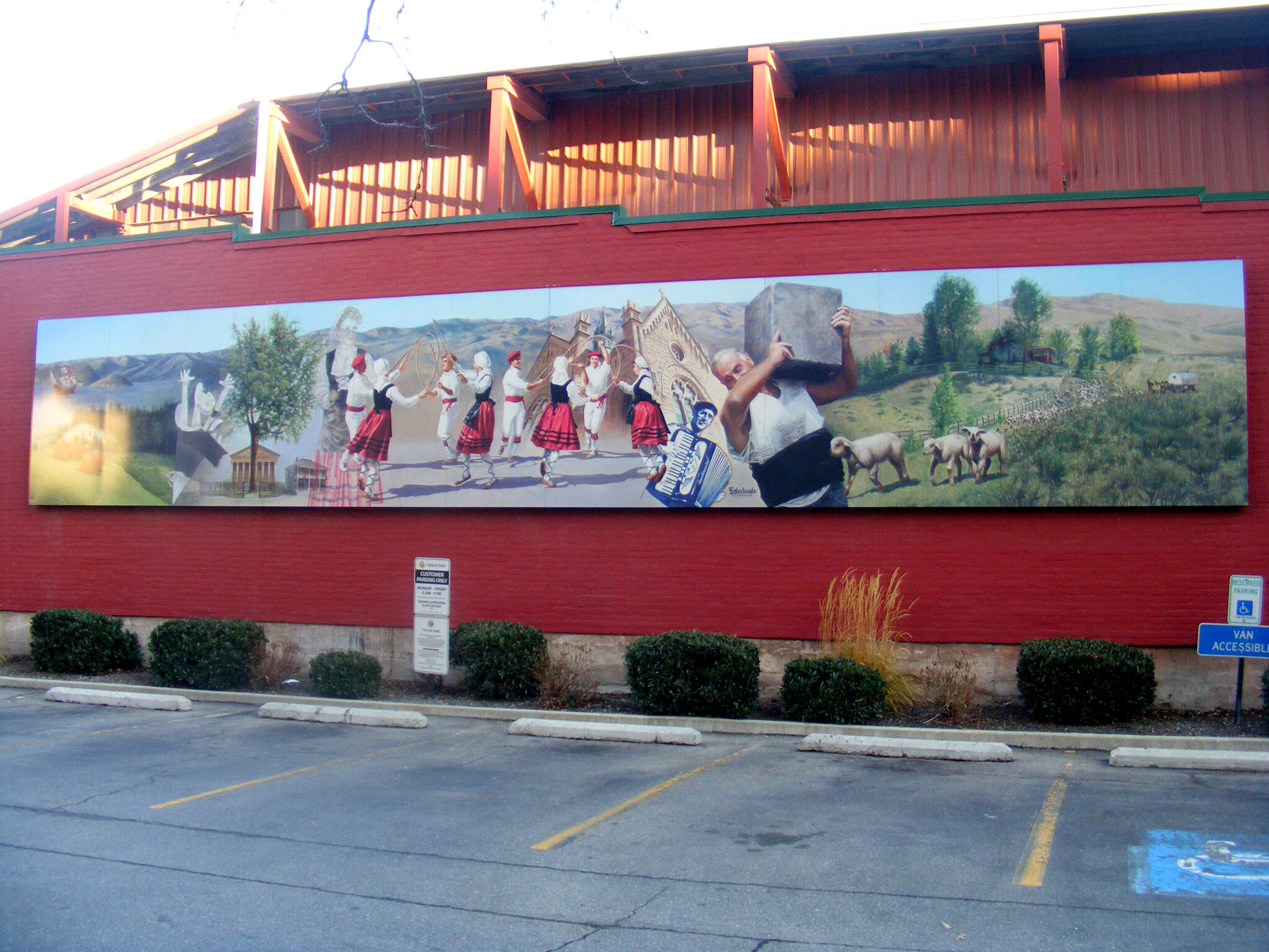 The Letterheads&mdash;The Basque Mural