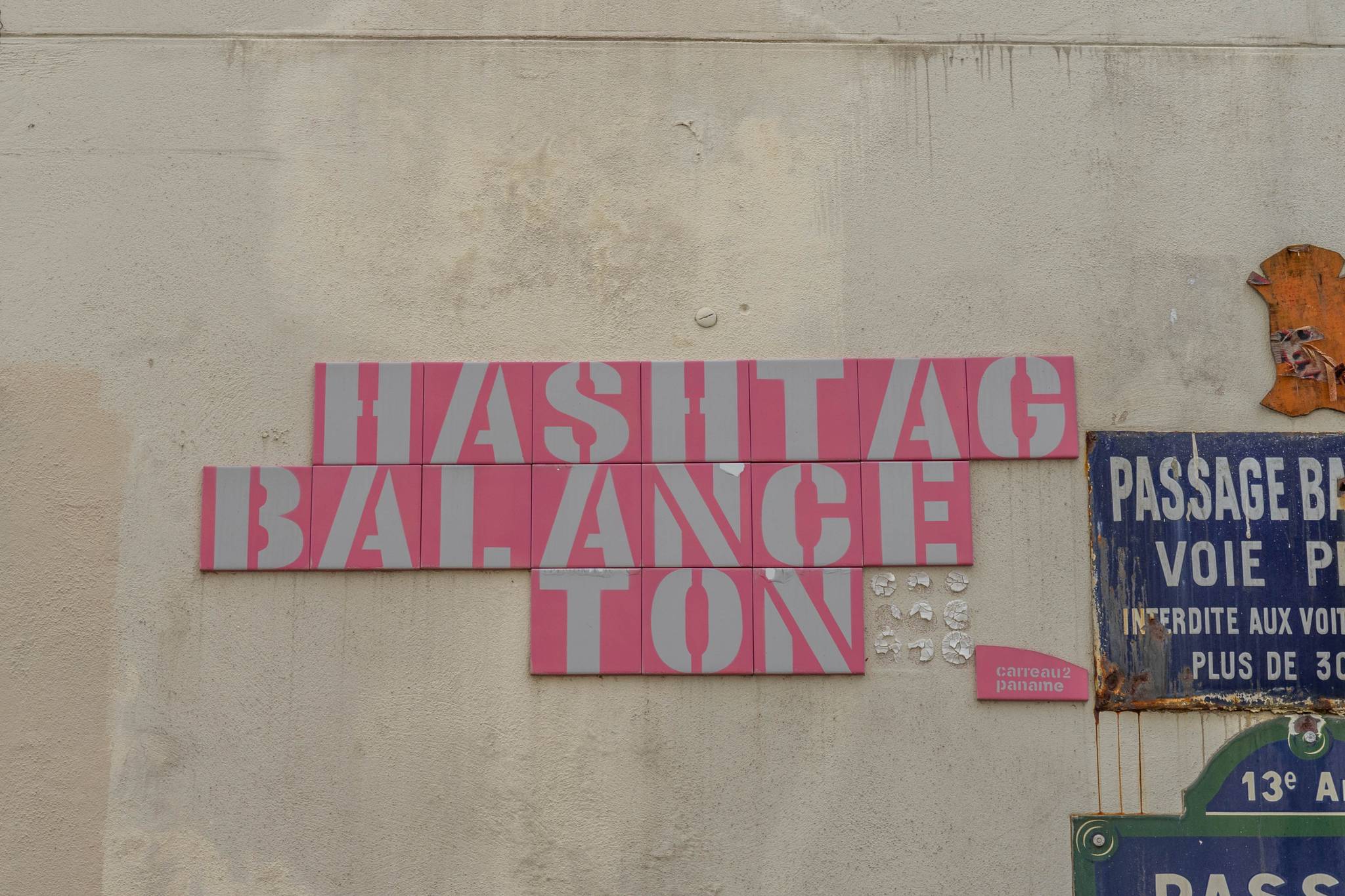 Carreau2paname&mdash;Hashtag balance Ton