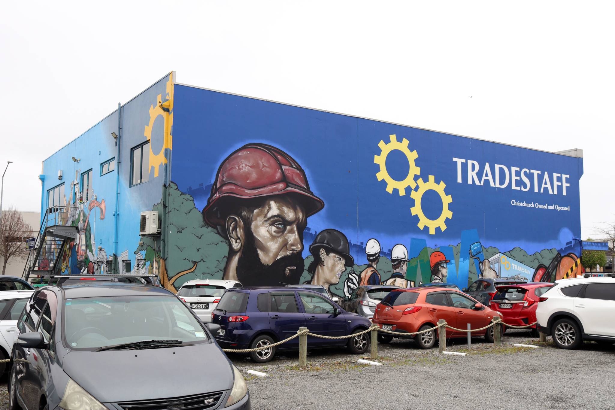 Wongi 'Freak' Wilson&mdash;Tradestaff Mural