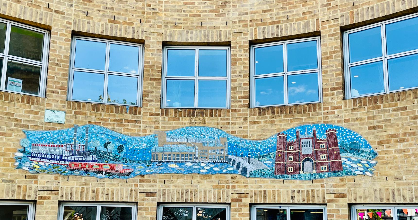 Save The World Club—Mosaic Murals
