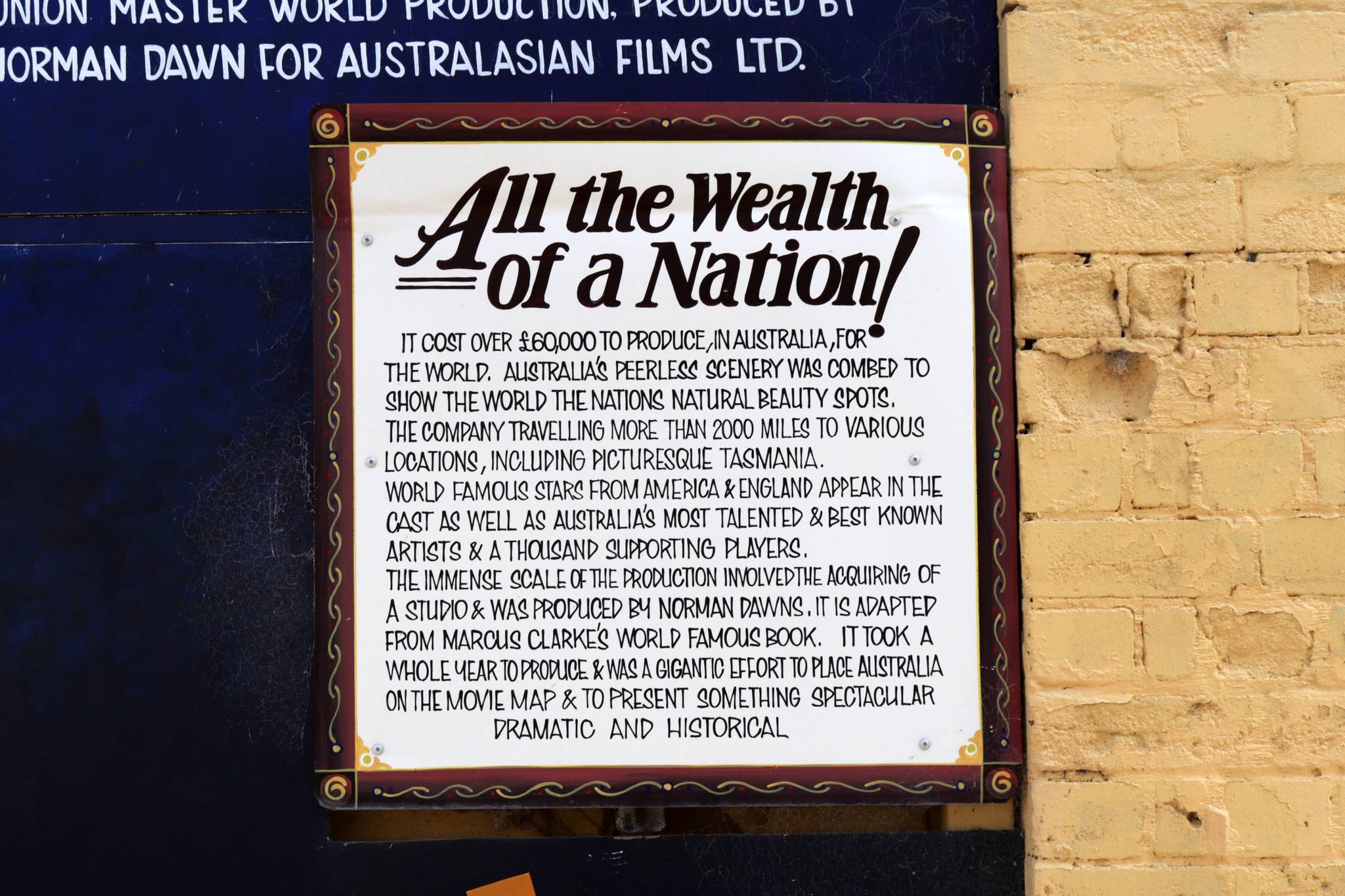 Unknown - Lithgow&mdash;Movie Billboards