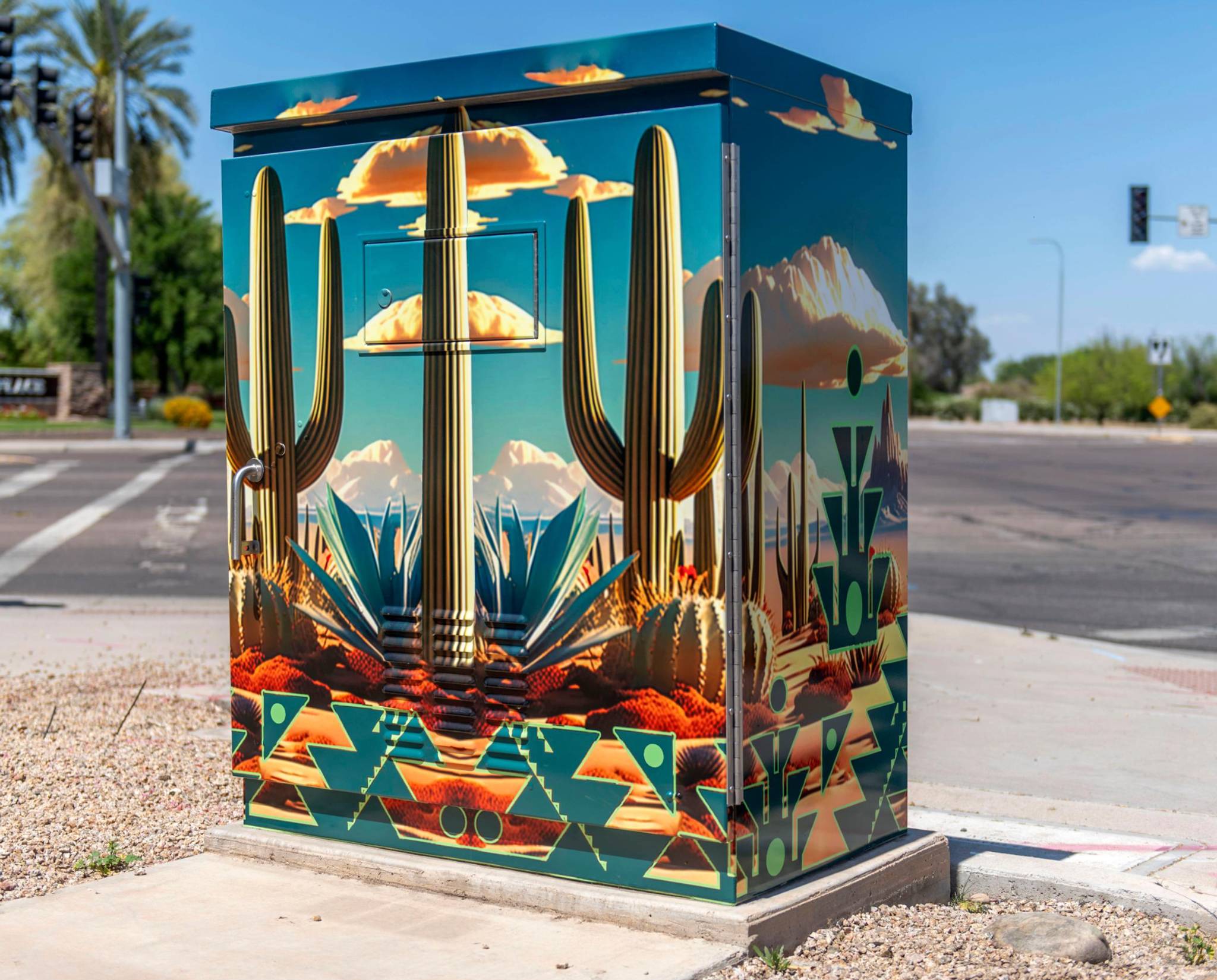 Roger Perkins&mdash;Traffic Control Box