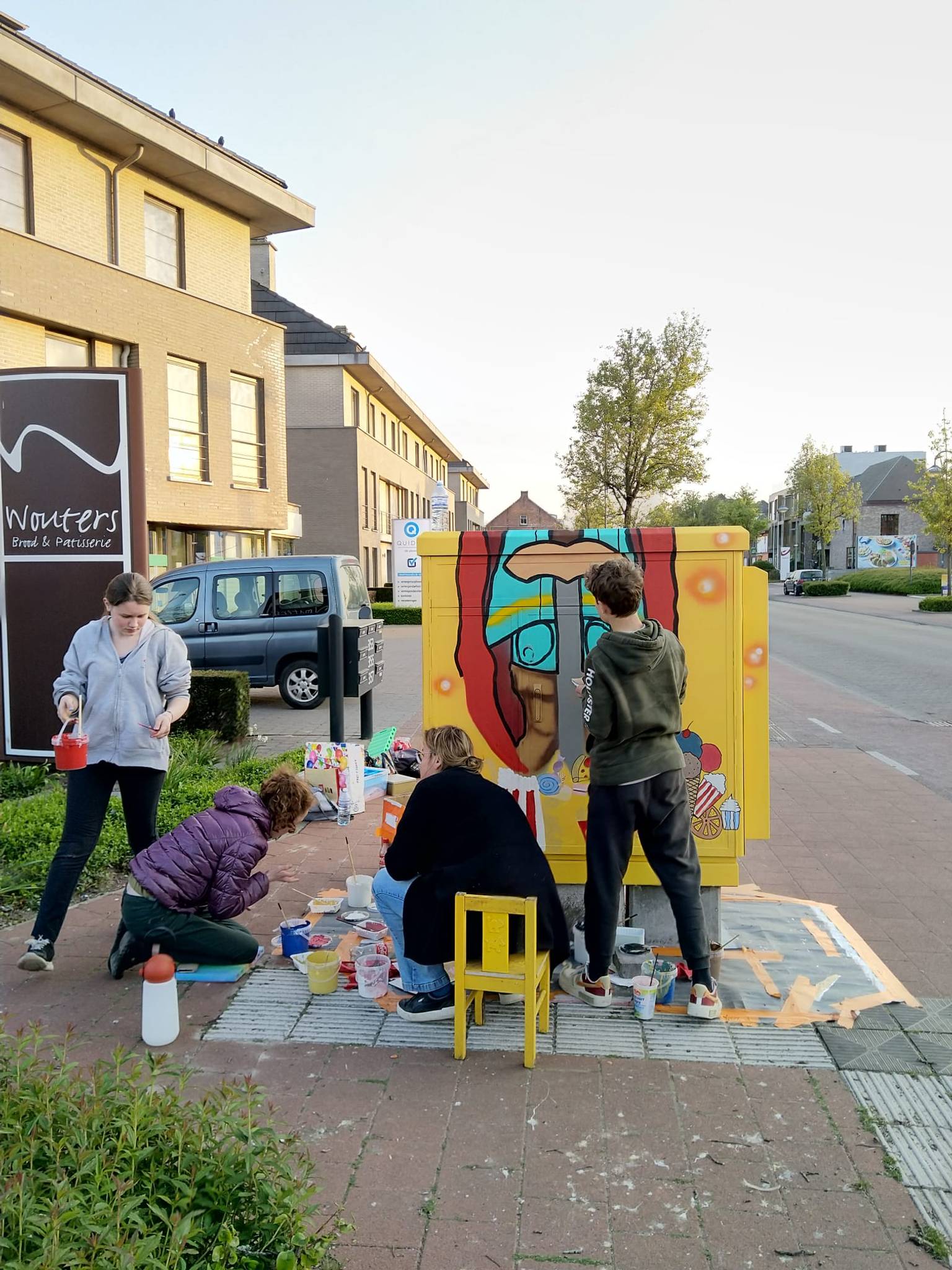 Academie Wuustwezel&mdash;Tour Elentrik - De rode ridder