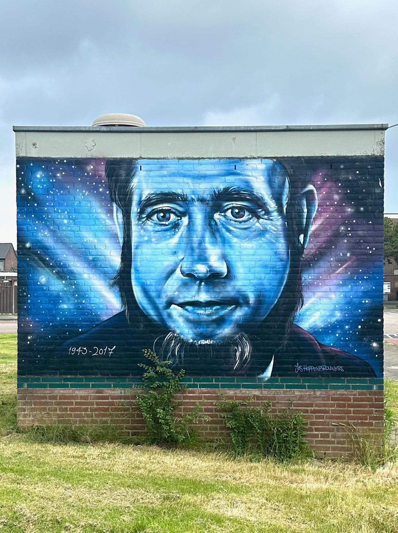 Jos Hoppenbrouwers—Chriet Titulaer graffiti memorial