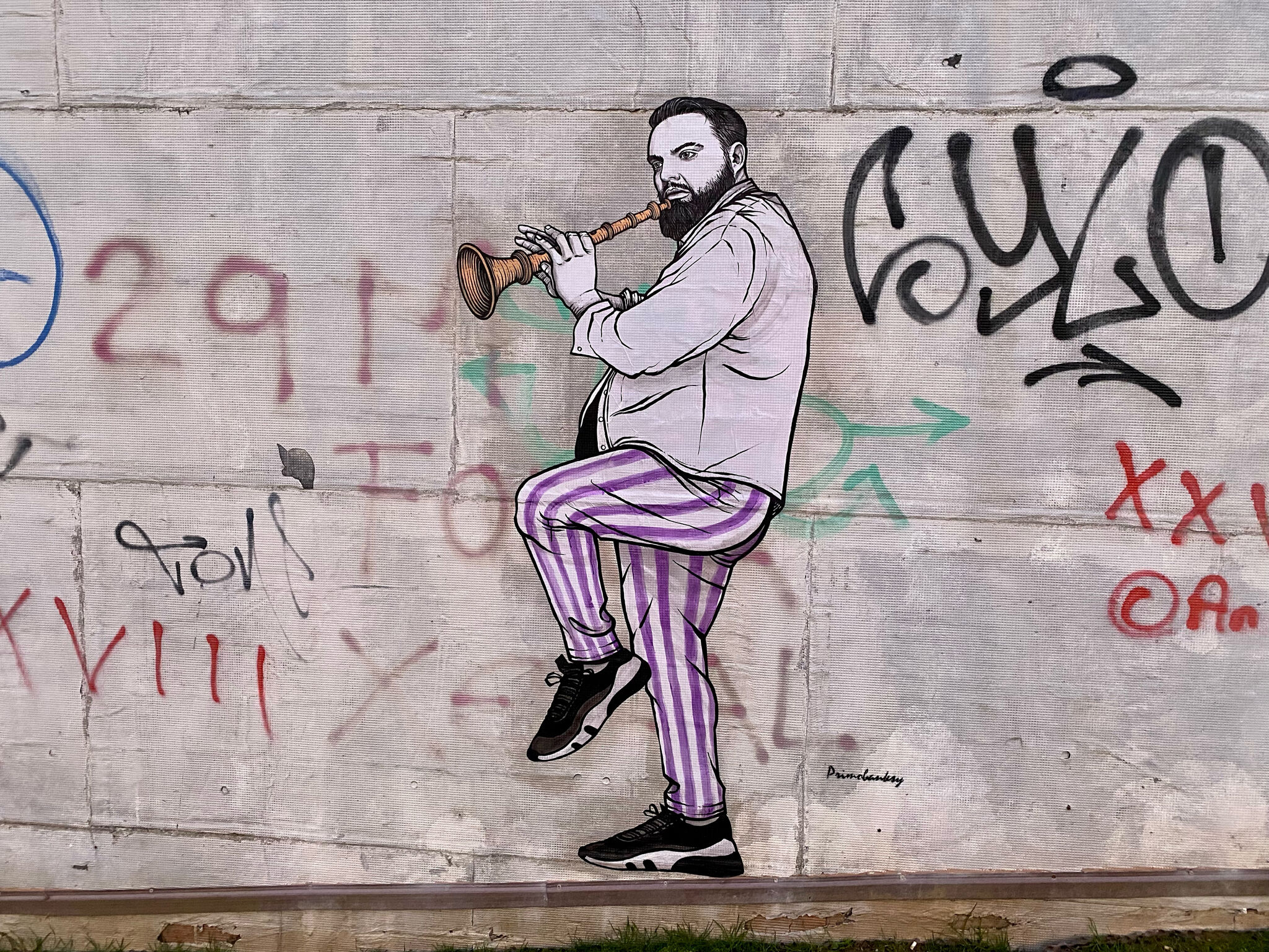 El Primo de Banksy&mdash;Follow me