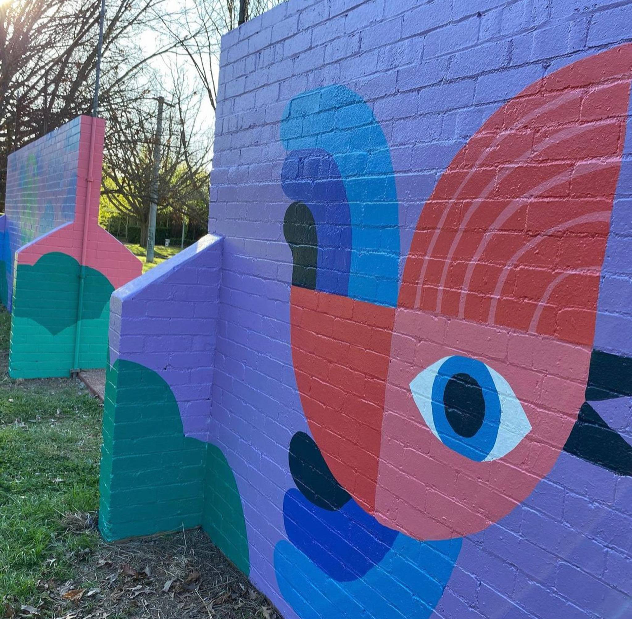 Happy Decay&mdash;Turner Tennis Club Walls