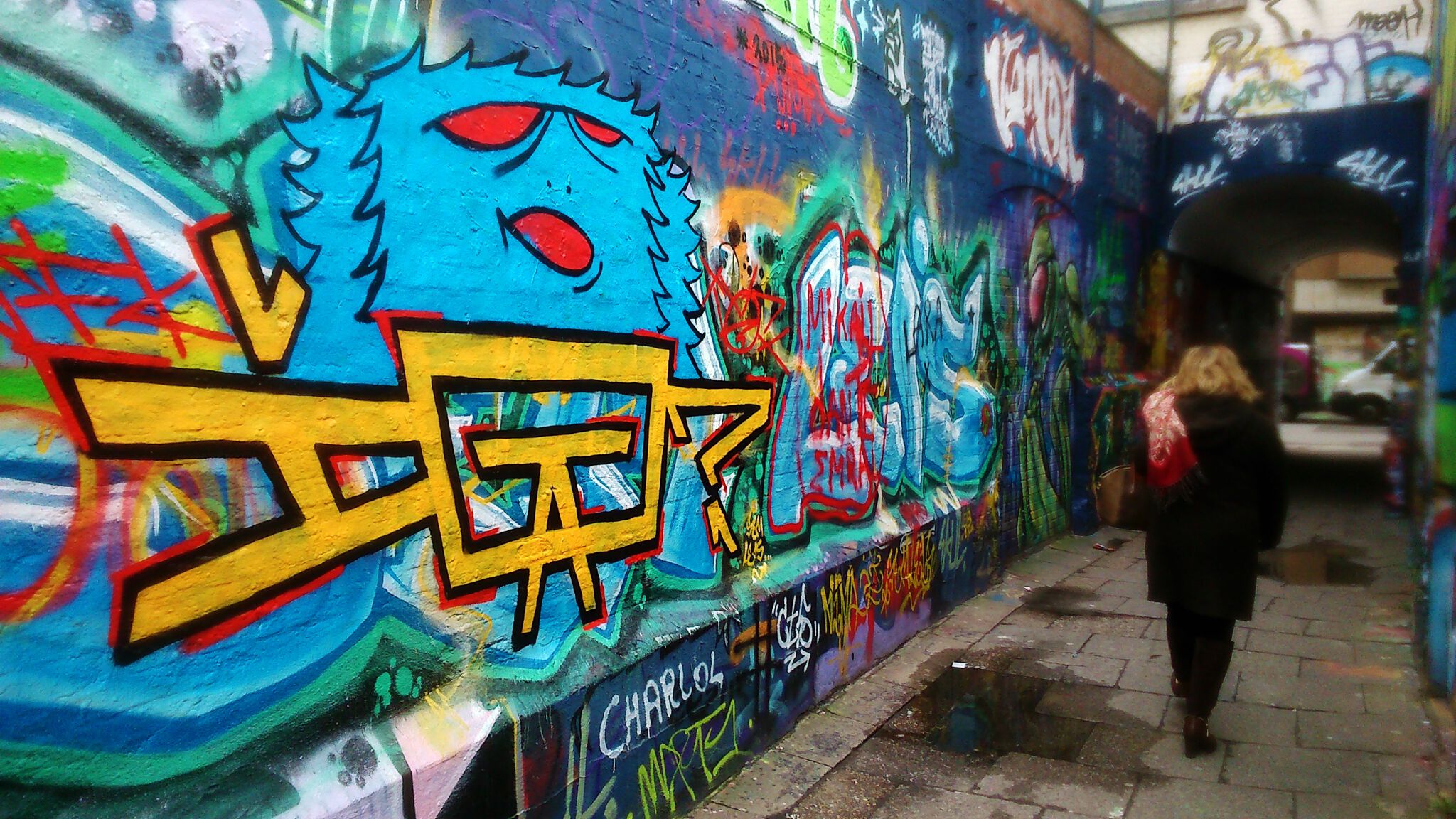 Various Artists&mdash;Graffitistraatje - legal wall