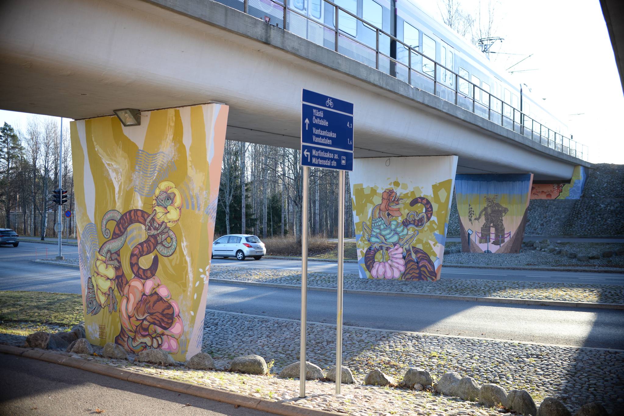 Street Art Vantaa&mdash;Martians (2023)