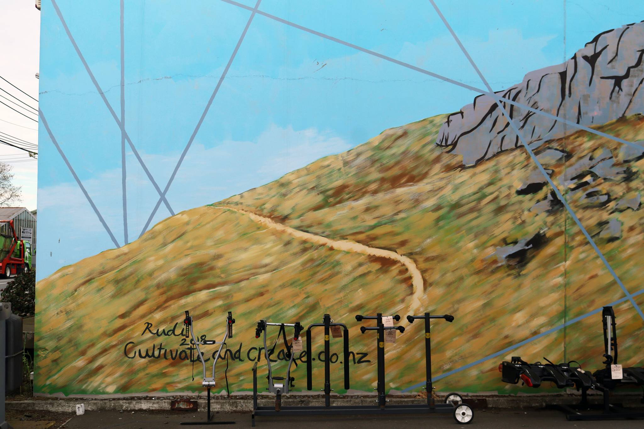 Bridget Allen&mdash;Cycleways Mural