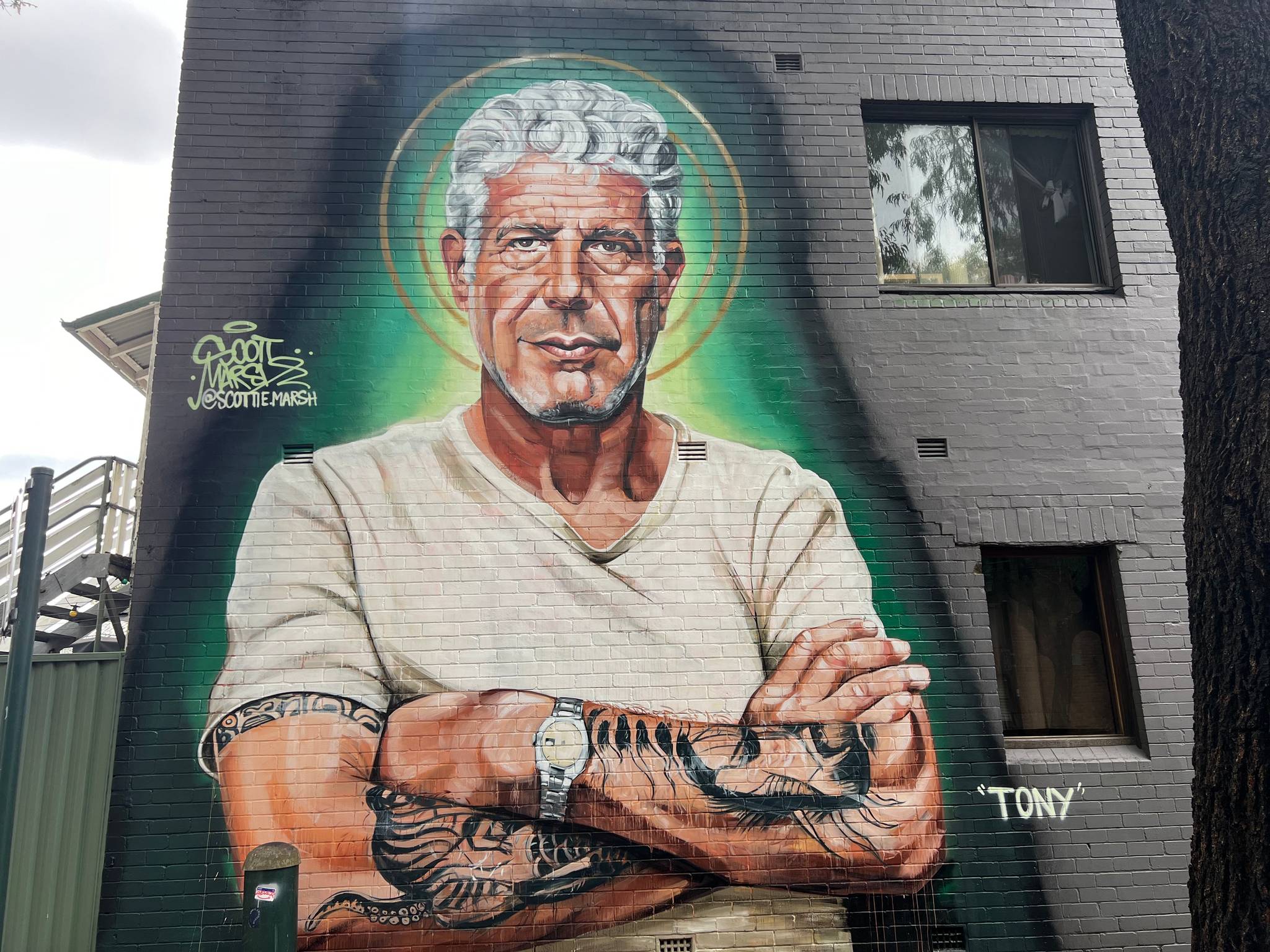 Scott Marsh&mdash;Saint Tony (Anthony Bourdain)