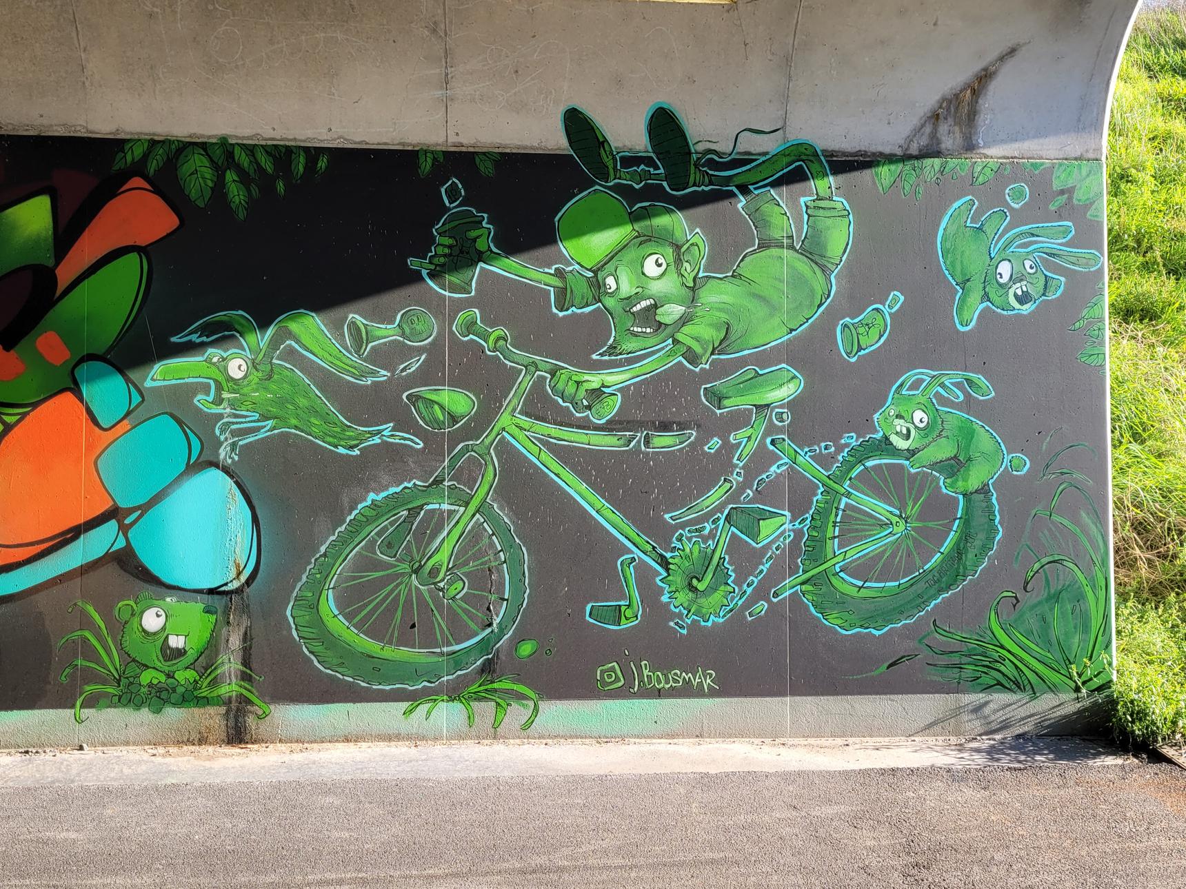J. BOUSMAR—Cycling tunnel