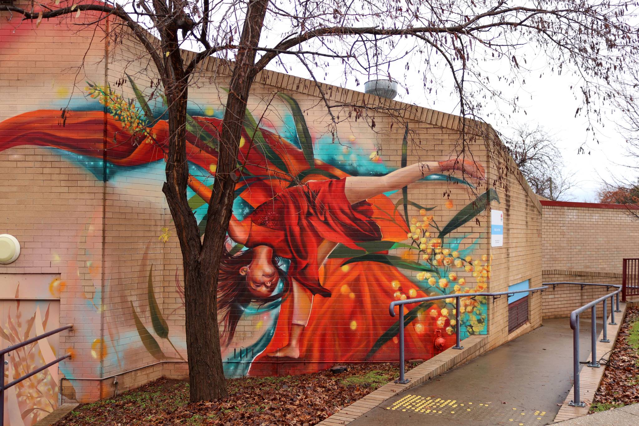 Drapl, The Zookeeper, The Brightsiders&mdash;Cowra Civic Square Mural