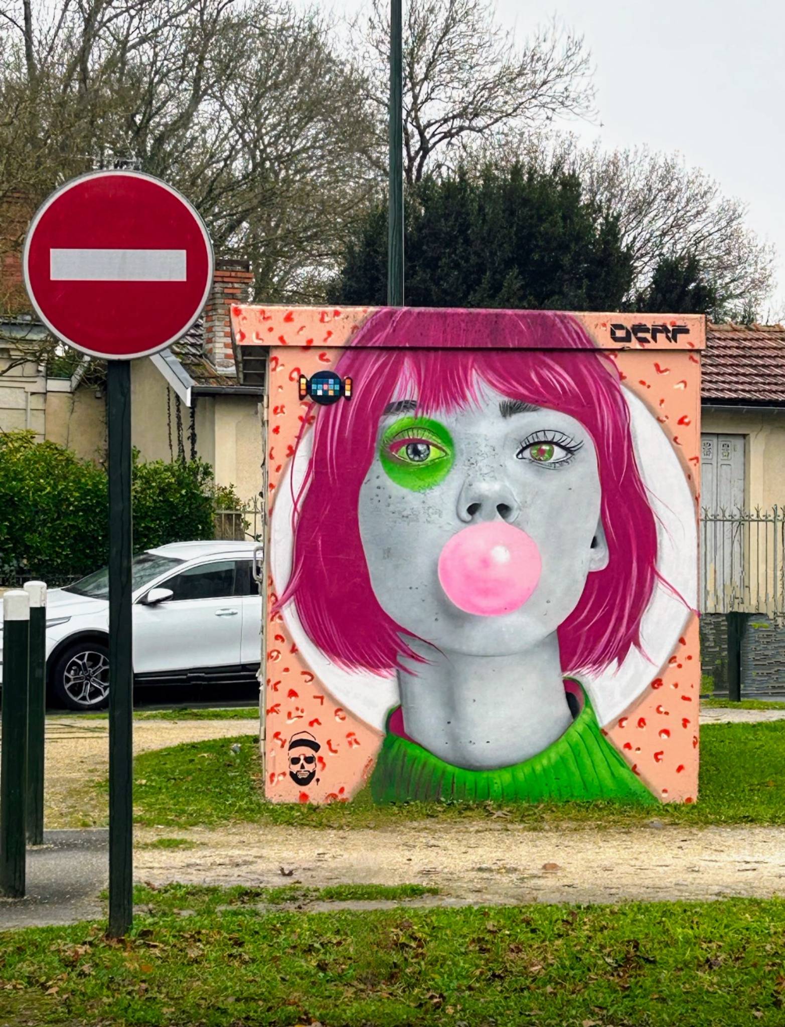 DERF&mdash;Portrait « Bubble gum »