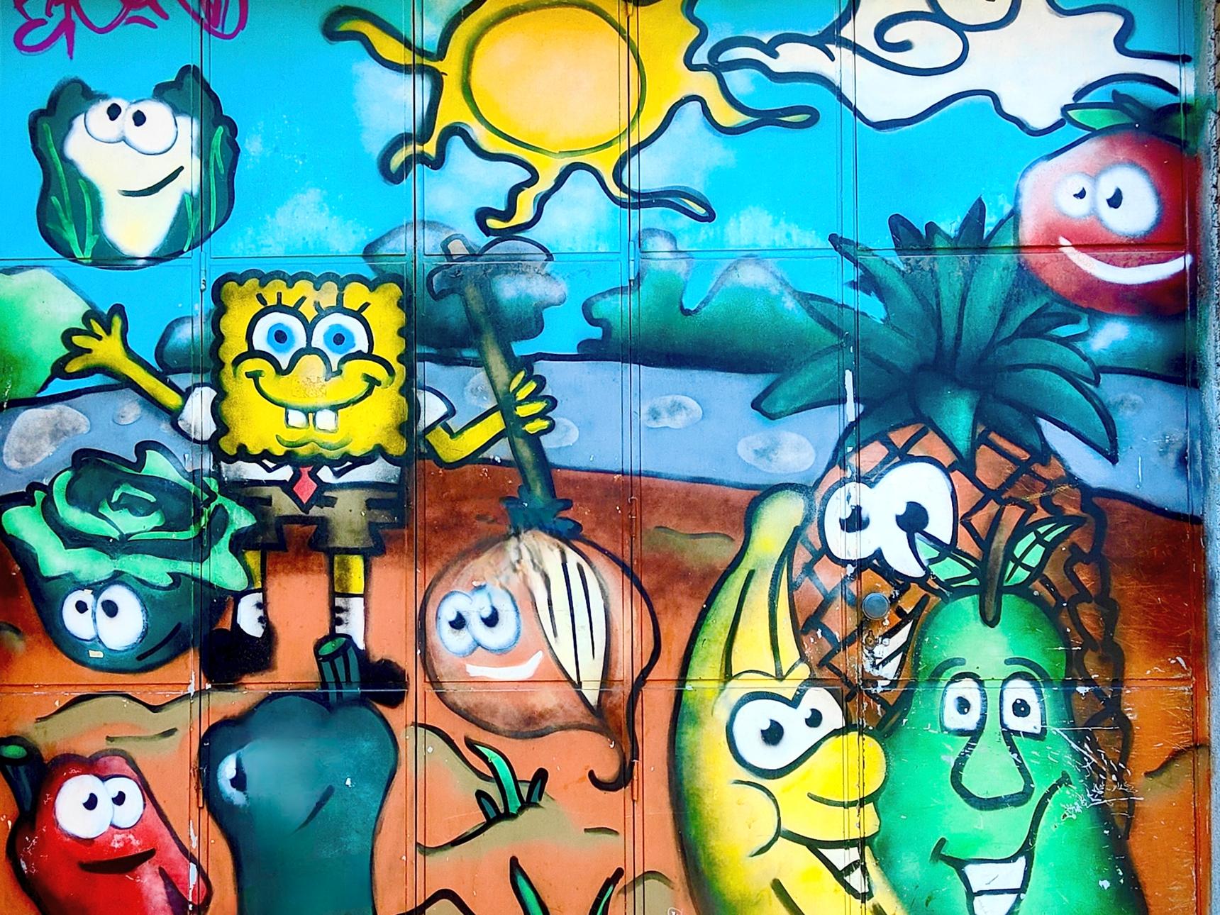 Unknown - Madrid—SPONGEBOB GOES VEGAN