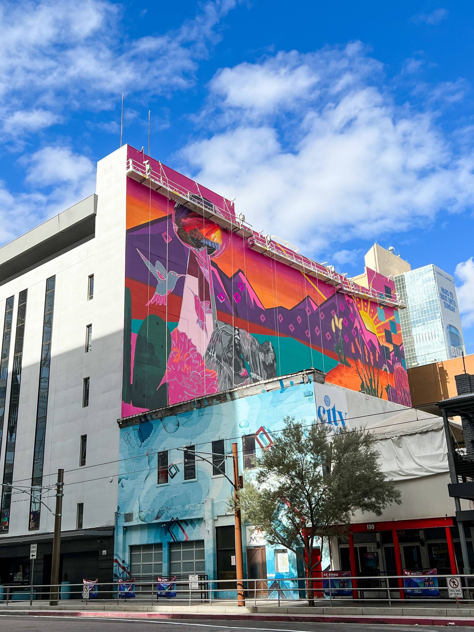 Lucinda "La Morena" Hinojos&mdash;Super Bowl LVII Mural Project