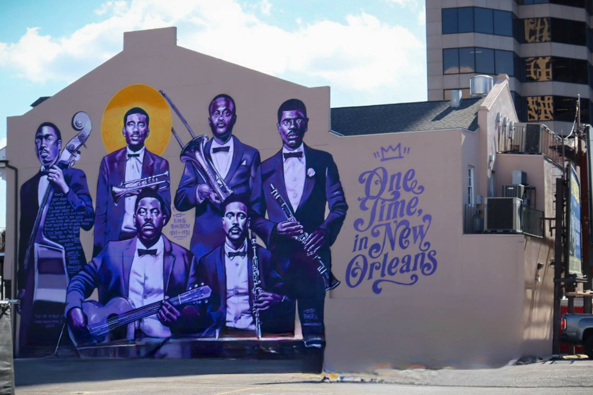 Brandan "BMike" Odums, Studio BE students&mdash;Buddy Bolden Mural