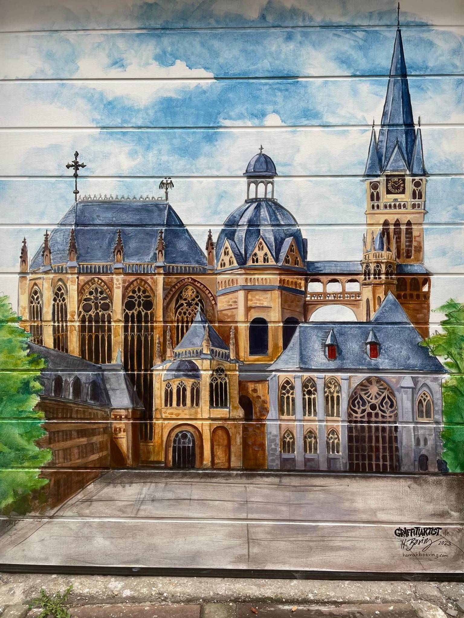 Hannah Böving&mdash;Aachen Cathedral