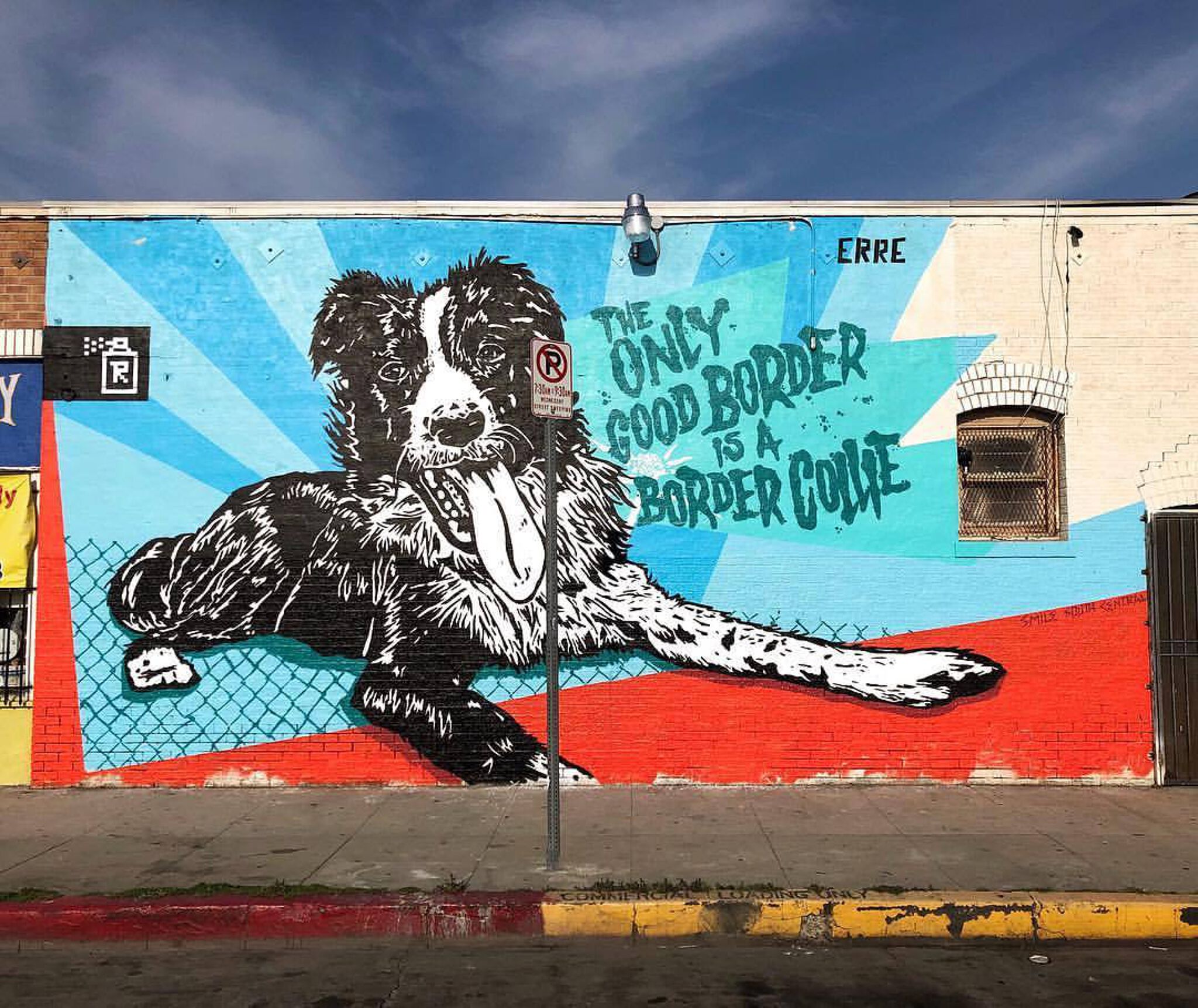 Erre&mdash;The Only Good Border Is A Border Collie
