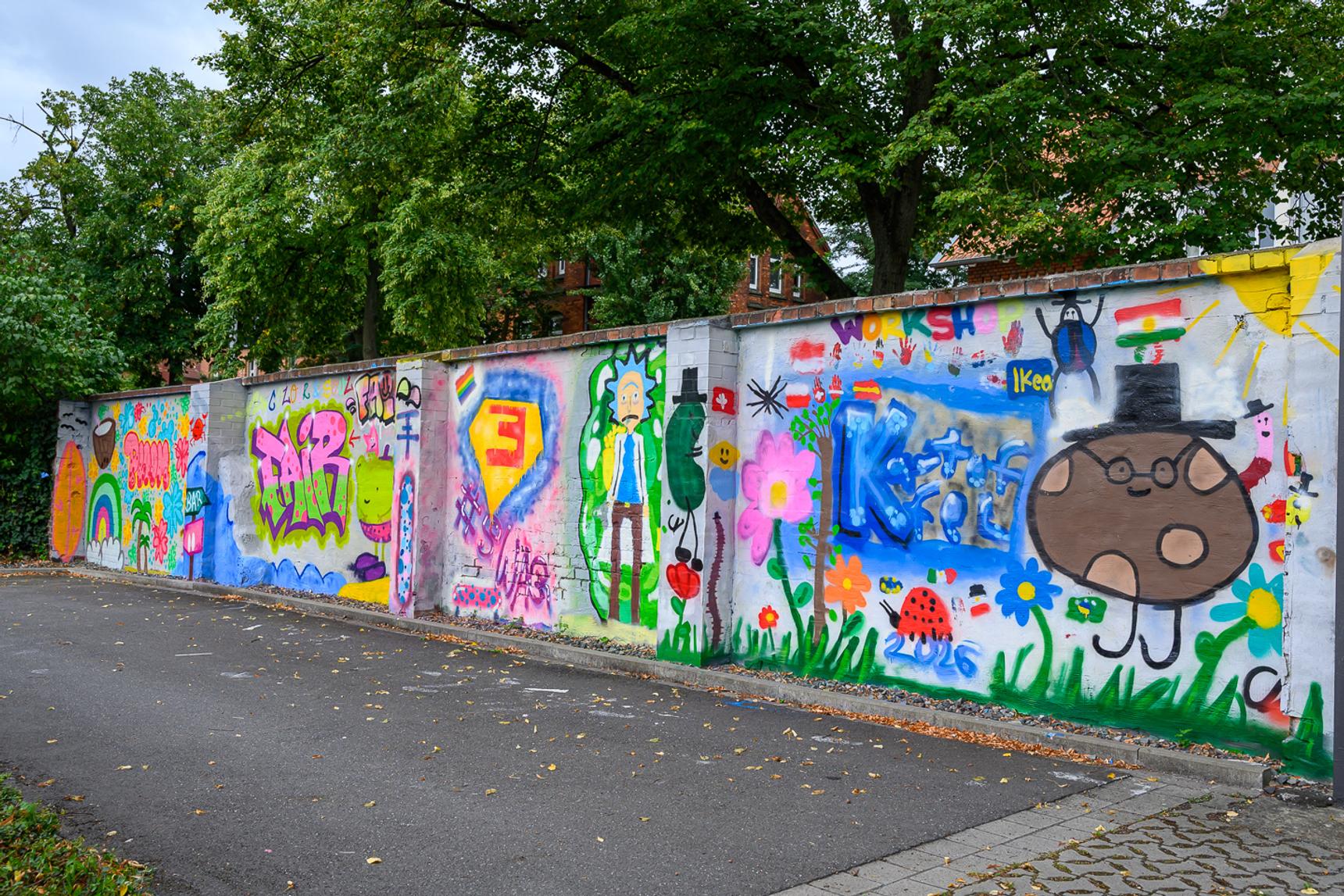 —Colour & Soul workshop wall