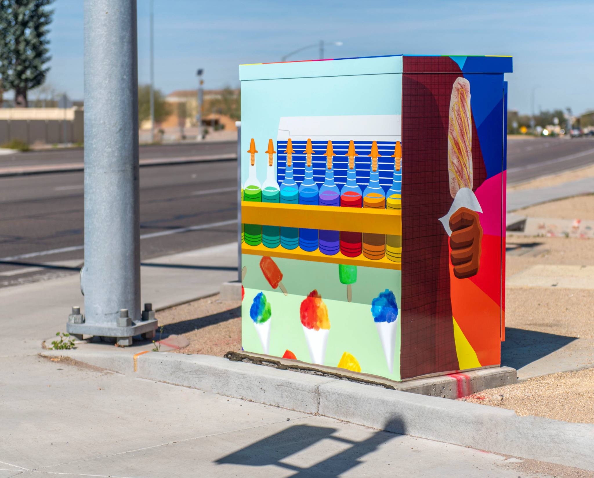 Junior Toltecatl&mdash;Traffic Control Box