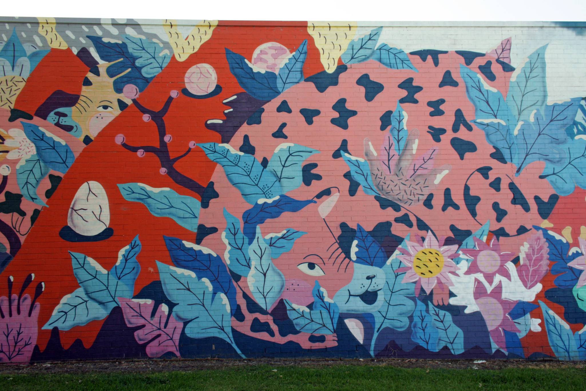 bafcat, Phibs, Peque&mdash;Corrimal Artwall Mural