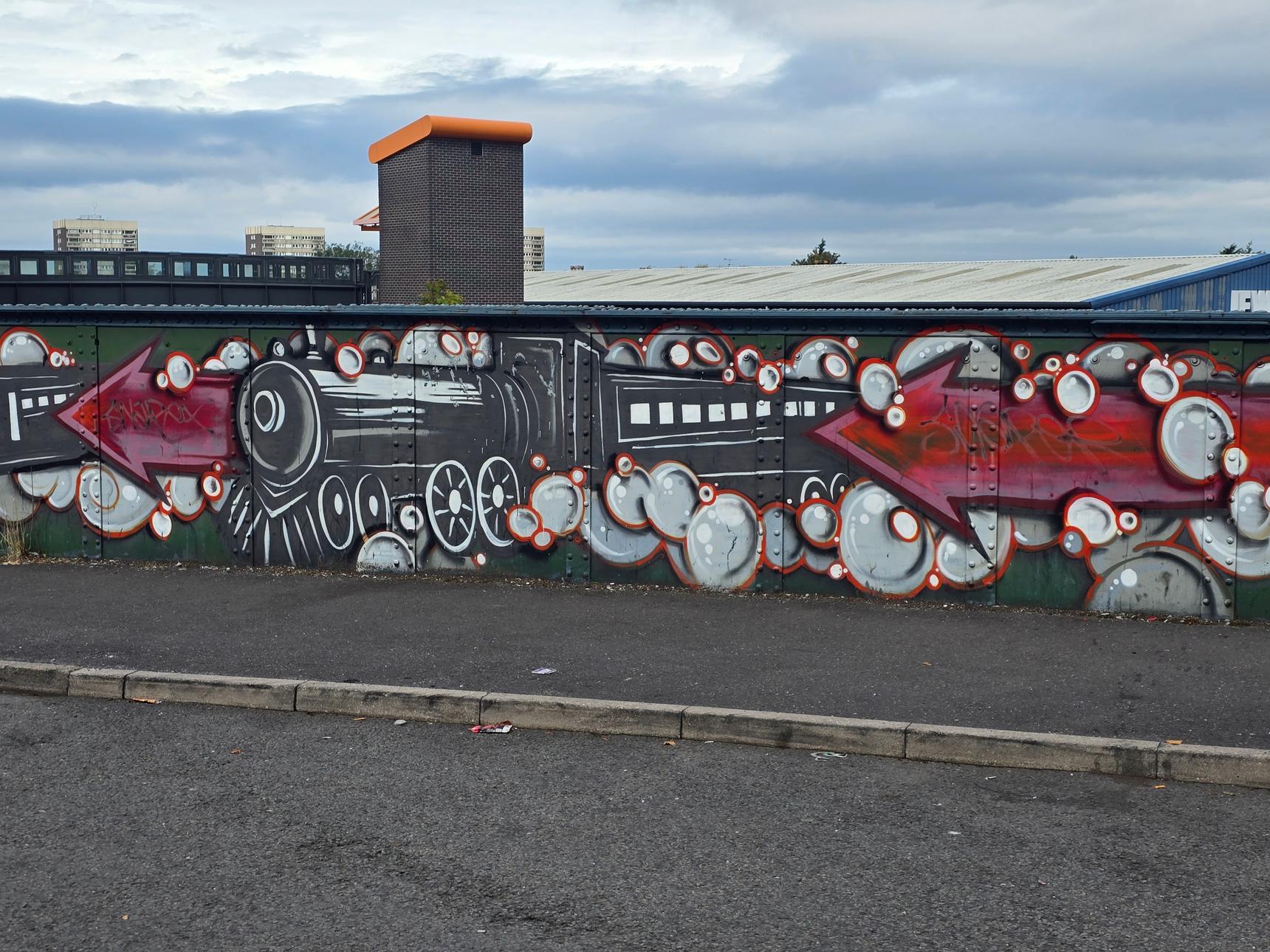 Hoakser—Stechford Train Station Mural
