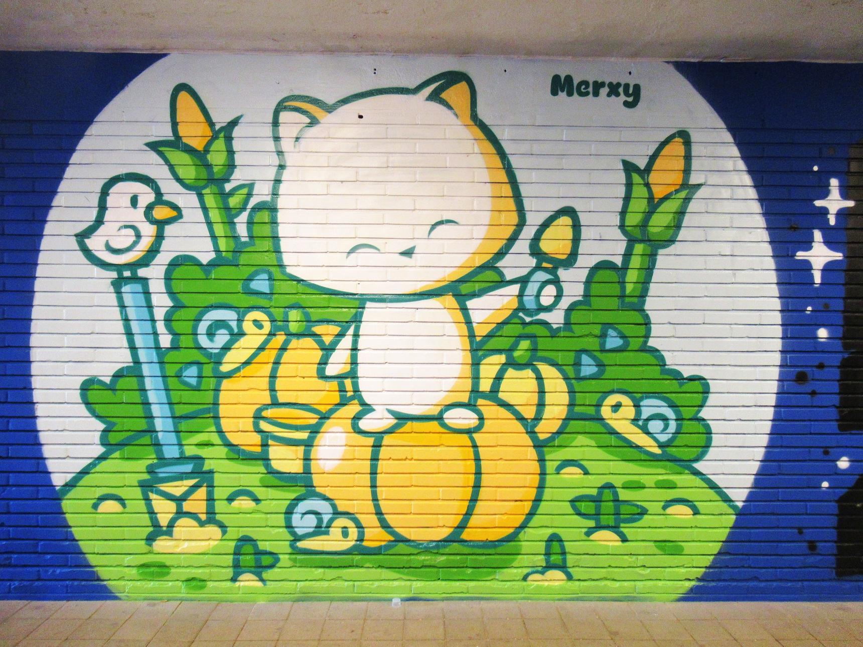 Merxy—Hard Zand mural