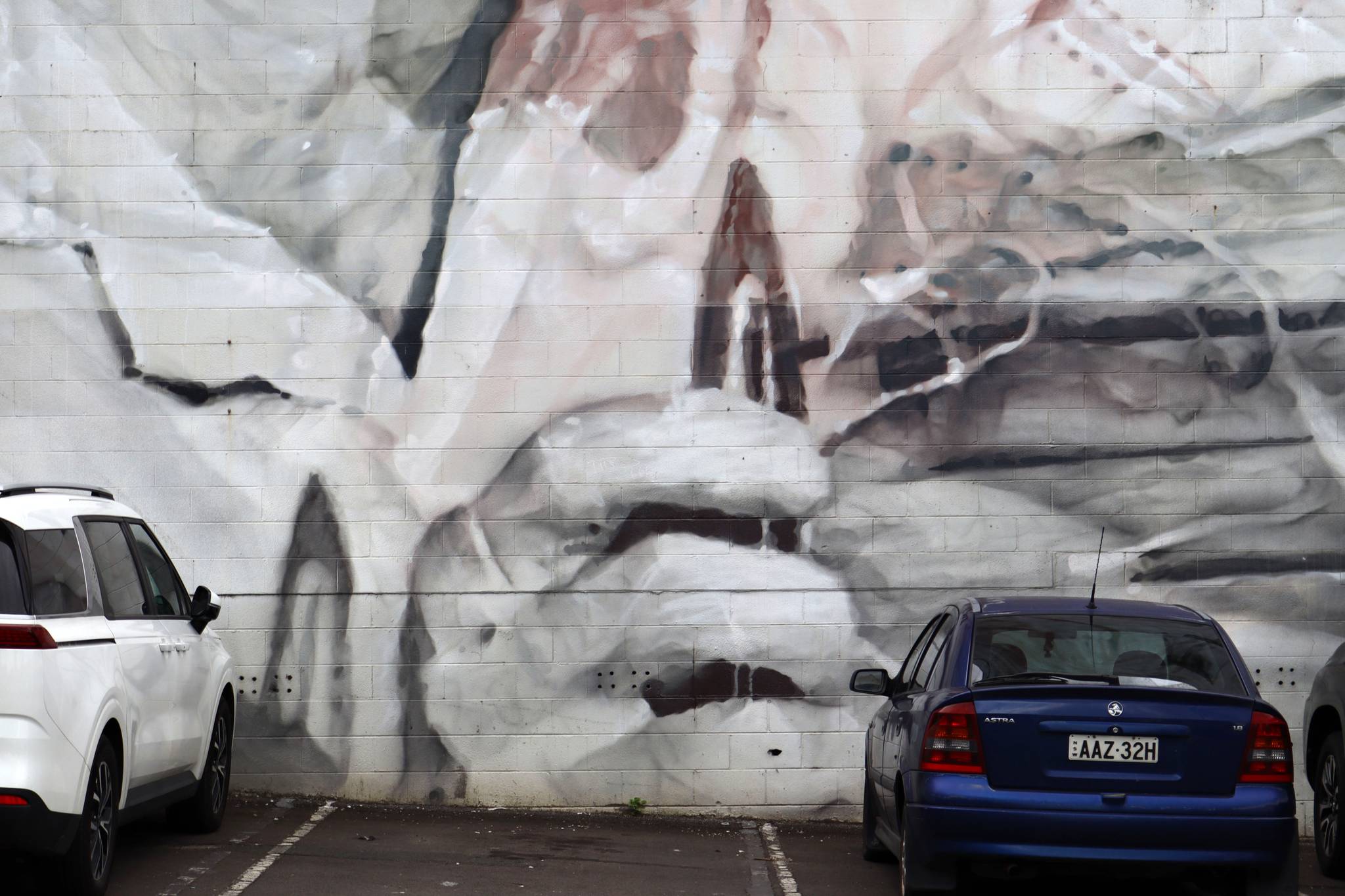 Guido van Helten&mdash;Fisherman at Greenwell Point