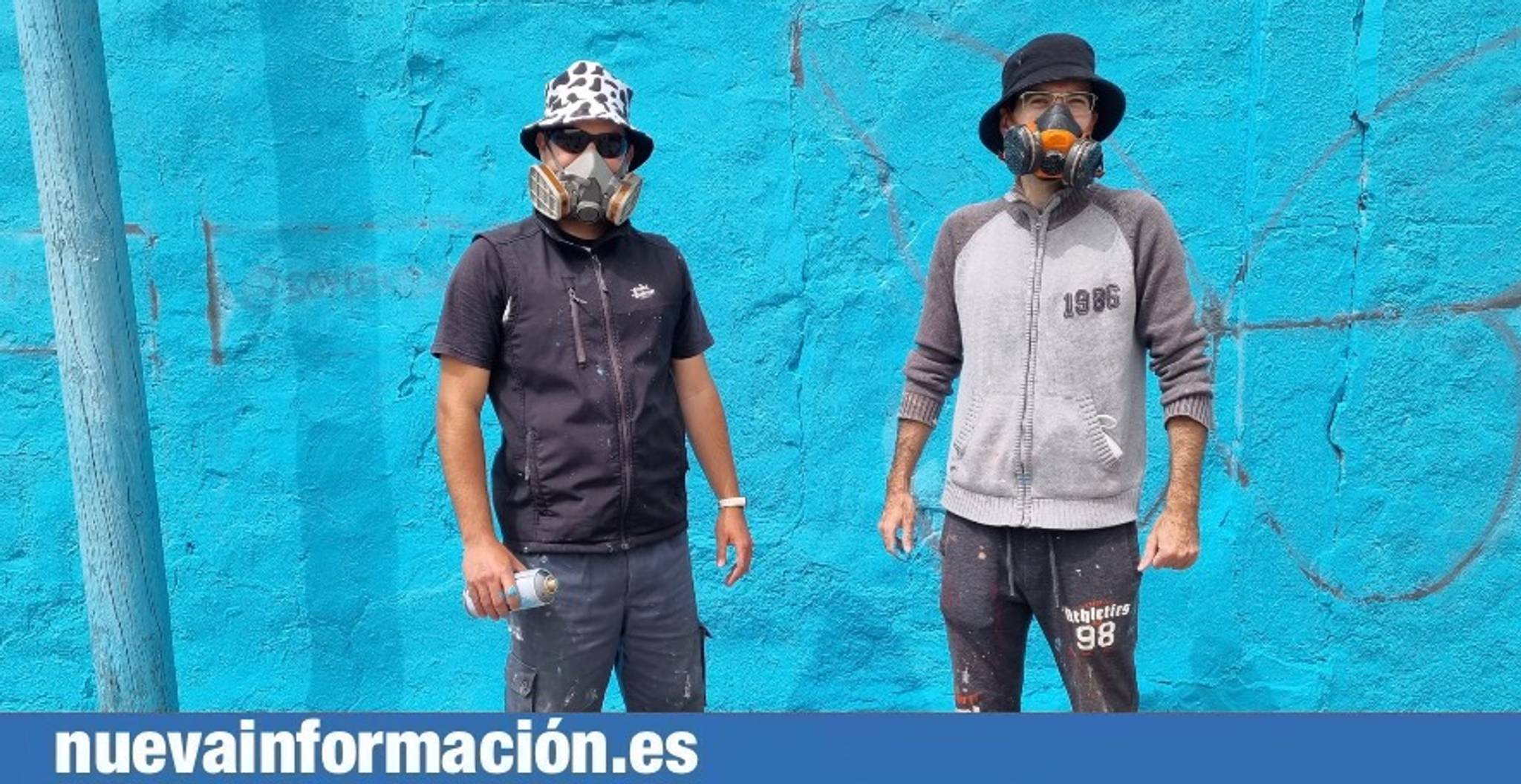 Einar Tuvakiya, Leo Barreiro, Cristina Harillo&mdash;Mural para volar