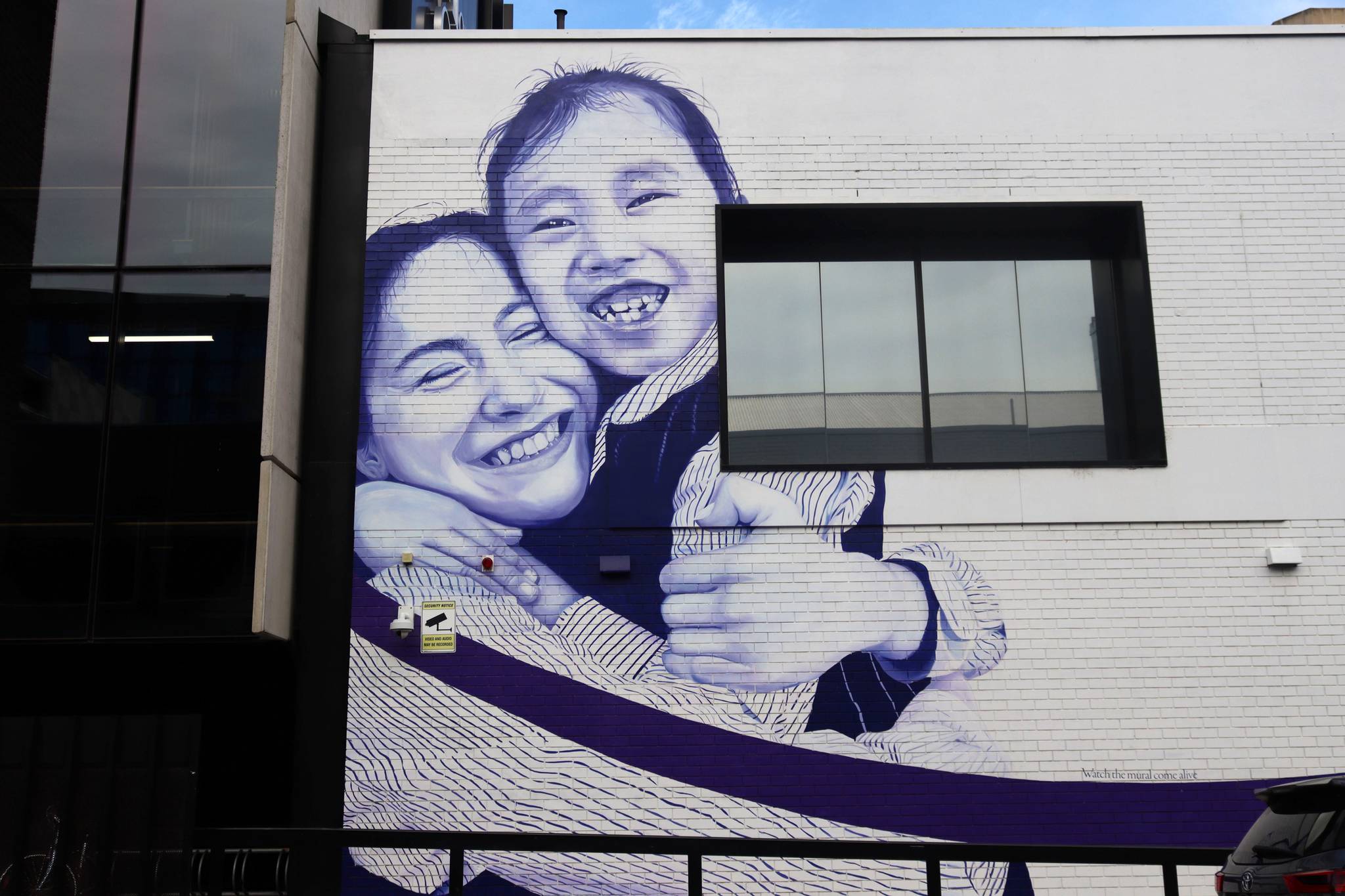 St Aloysius College, David Riggs, Deanne Riggs&mdash;St Aloysius College Mural