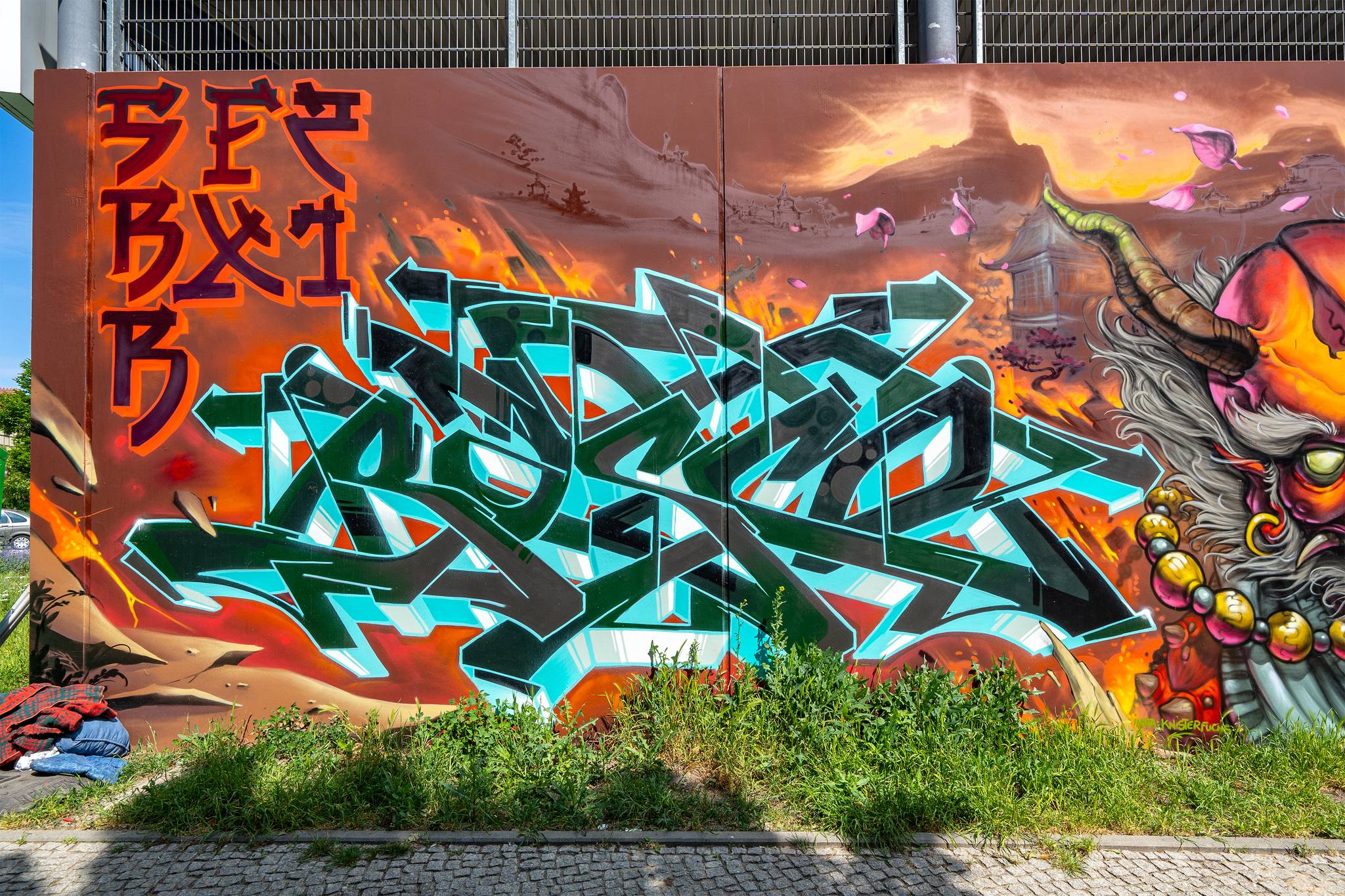 Gino Fuchs, PhetOne, Spade, Ideaz Art, Basco, Power Line&mdash;Untitled