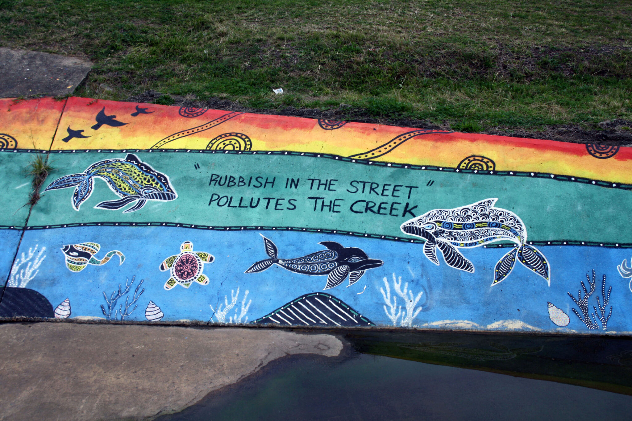 Unknown - Sydney&mdash;Rubbish in the Street Pollutes the Creek