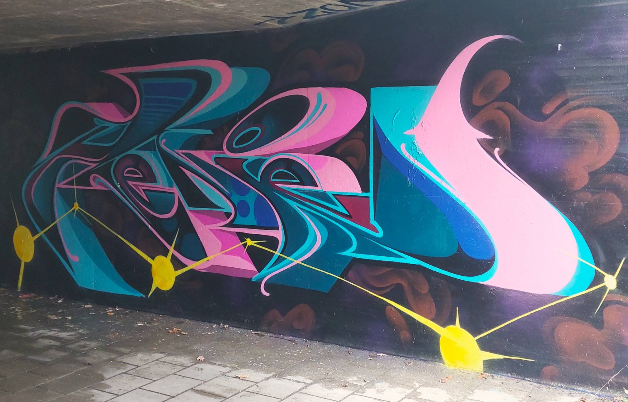 &mdash;Graffitibrug Loksvaartdijk