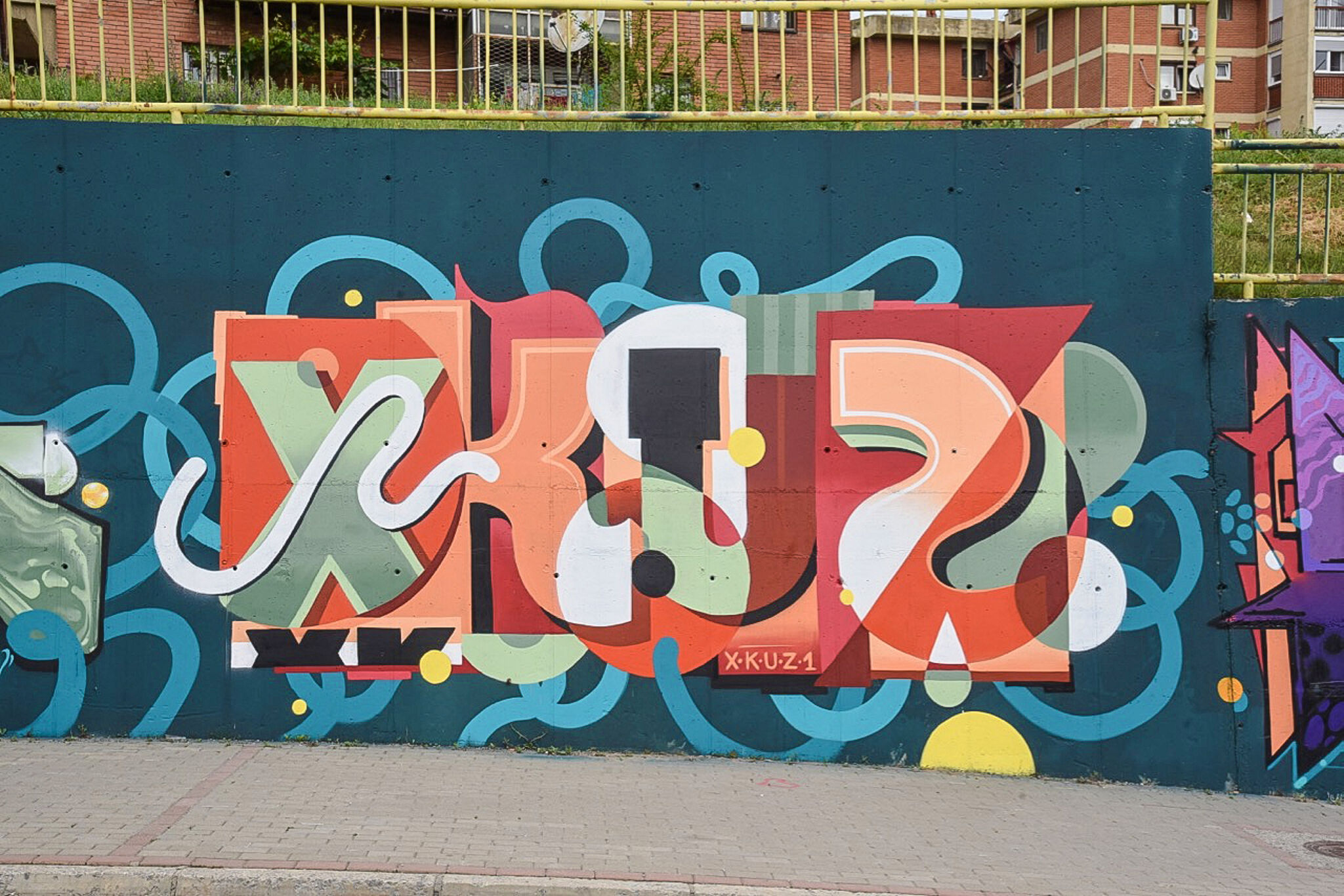 XKUZ&mdash;Graffiti_XKUZ_FOR_MOS_Kosovo_2018