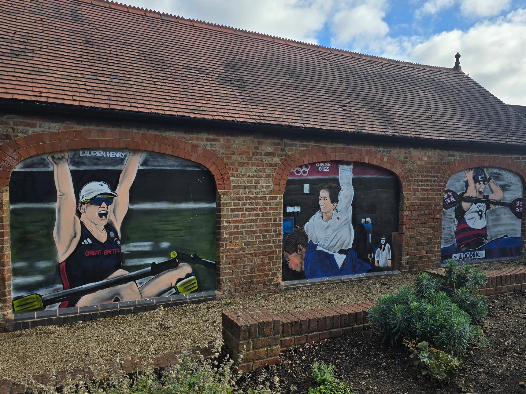 the.artsytwins—Caldecott Park Mural