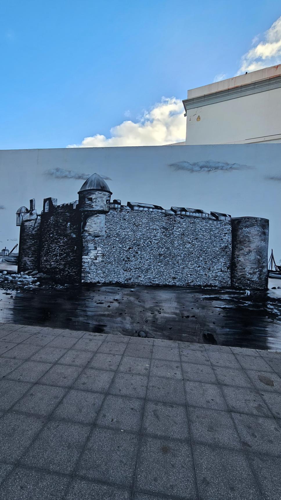 Pedro Santos, Nauni, and Dank—Mural en honor a Manolo Vieira