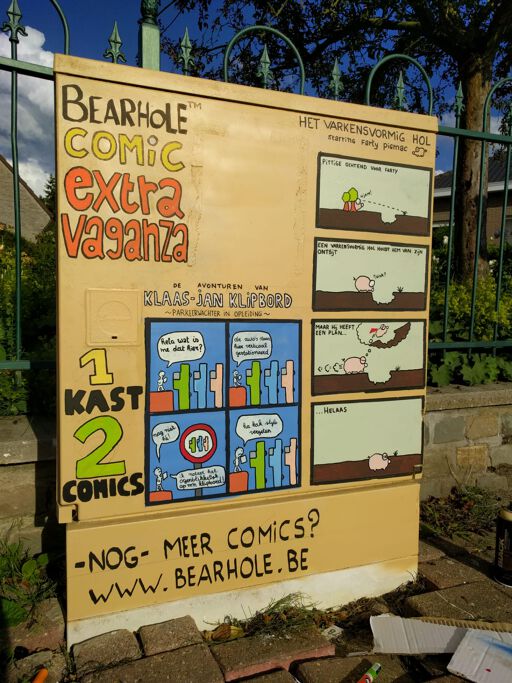 Tour Elentrik - Bearhole cartoon