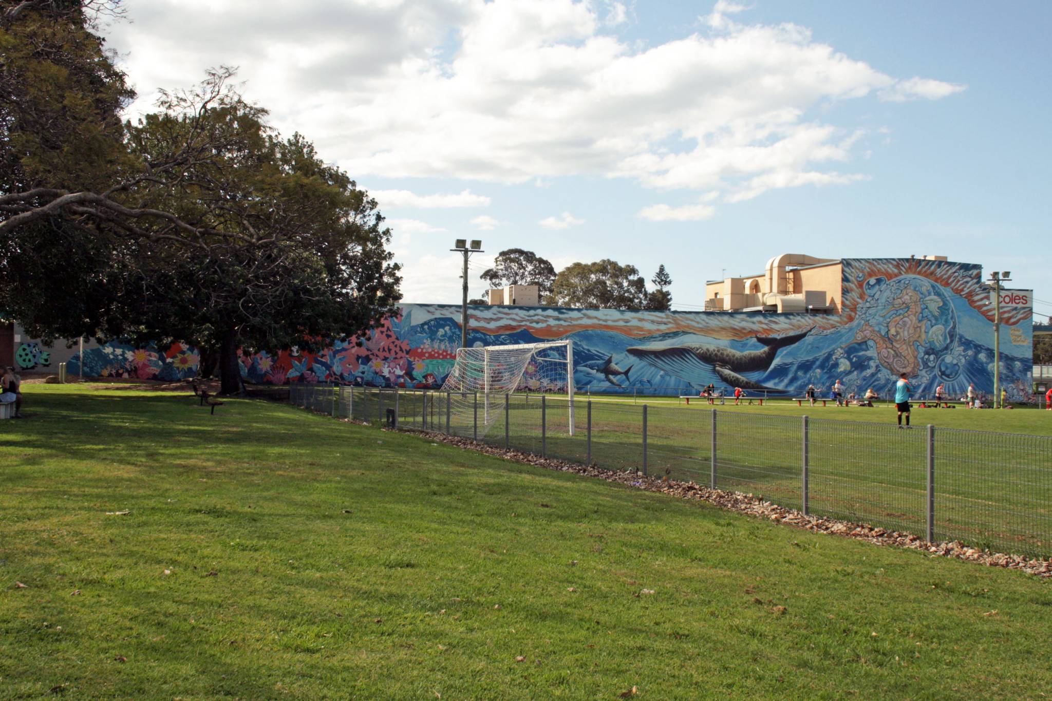 bafcat, Phibs, Peque&mdash;Corrimal Artwall Mural