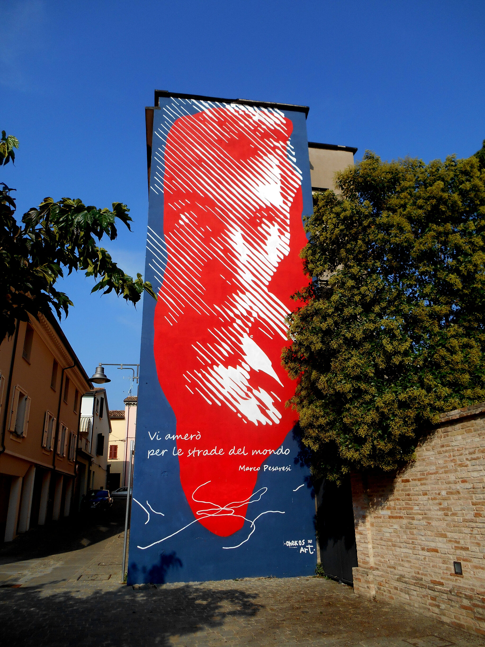 Chekos'art&mdash;"Vi amerò per le strade del mondo" Marco Pesaresi