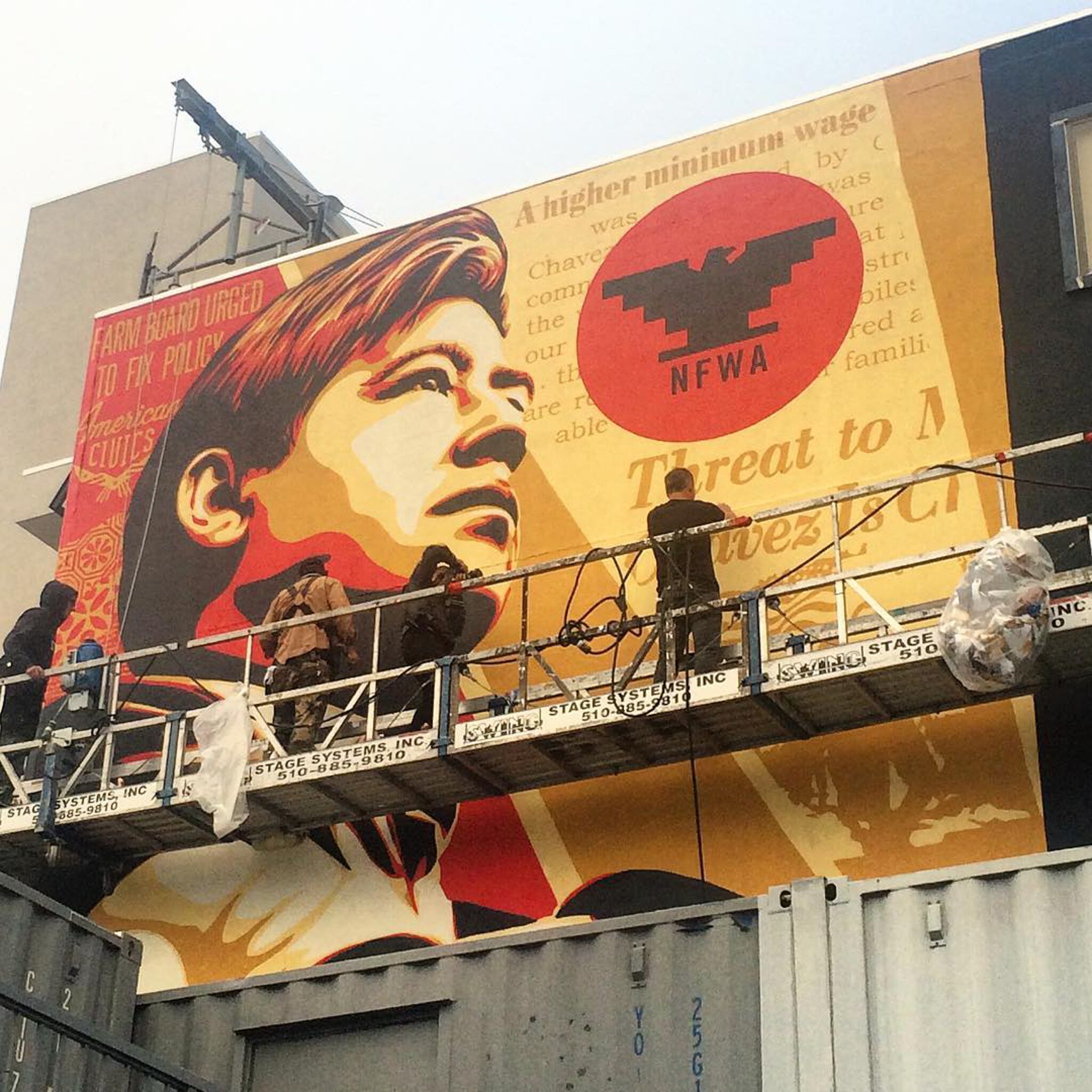 Shepard Fairey&mdash;Cesar Chavez (American Civics)