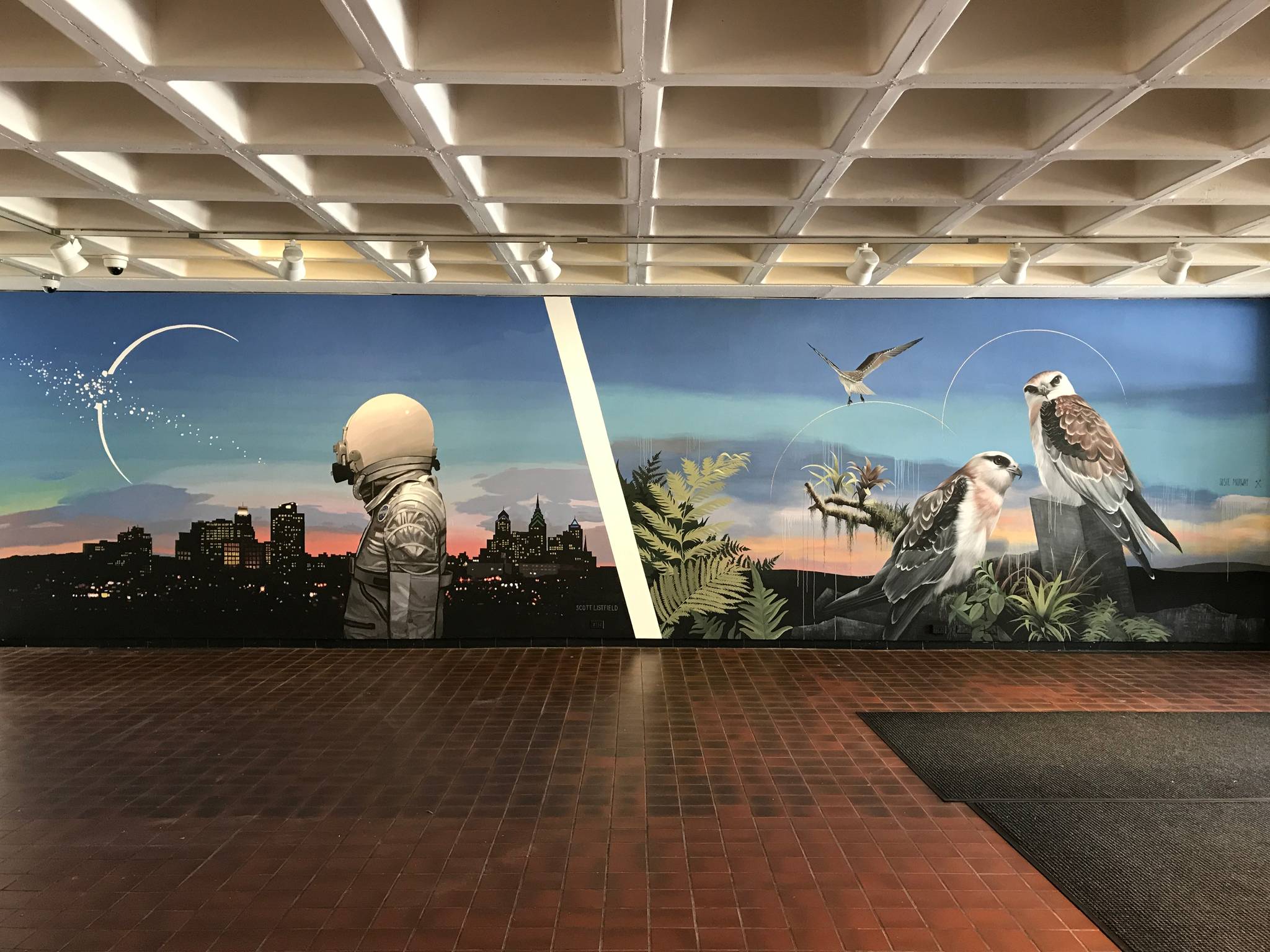 Scott Listfield&mdash;Worcester Art Museum Mural with Josie Morway