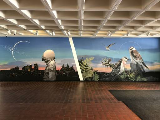 Worcester Art Museum Mural with Josie Morway