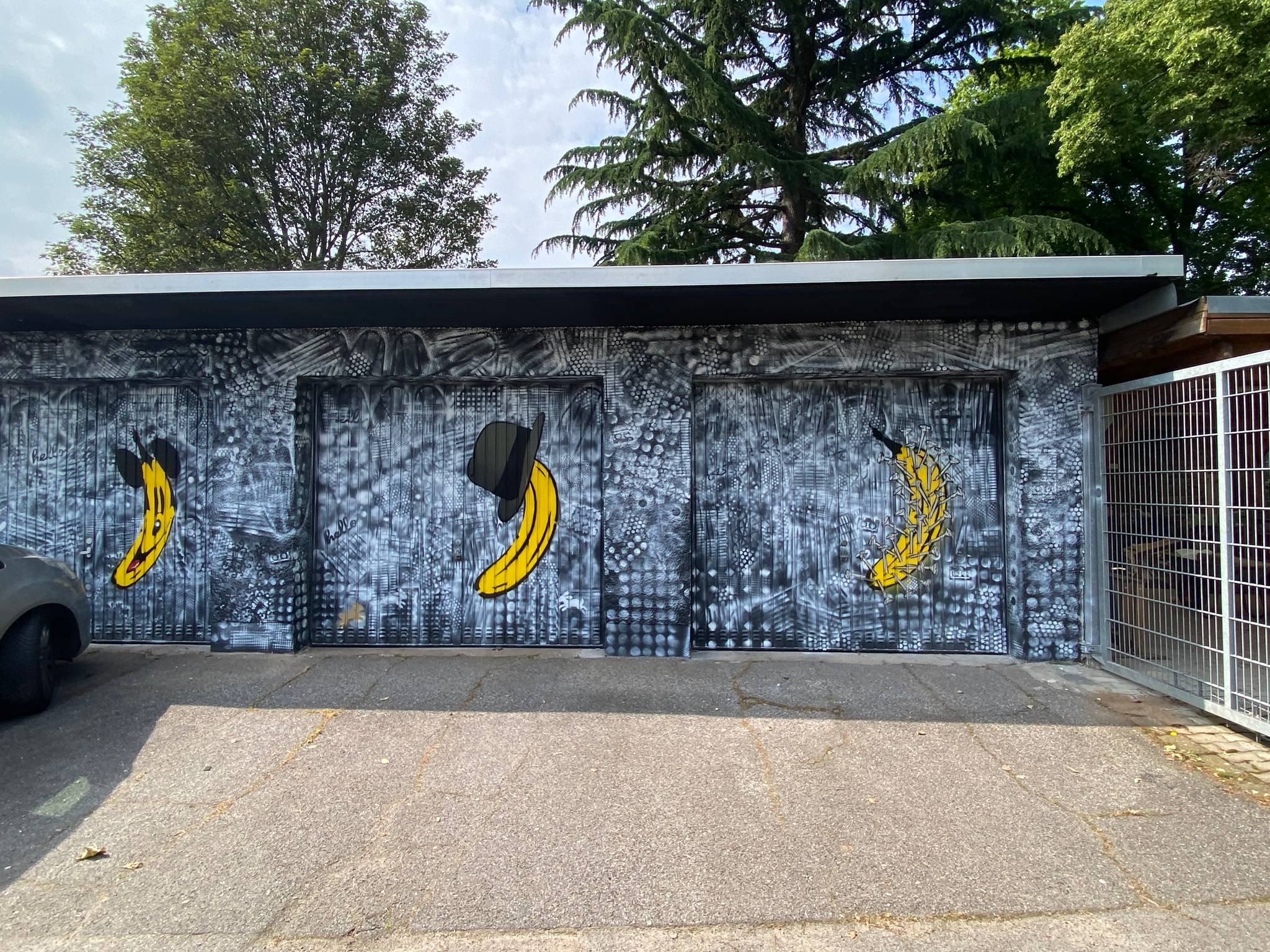 Bananensprayer&mdash;Köln