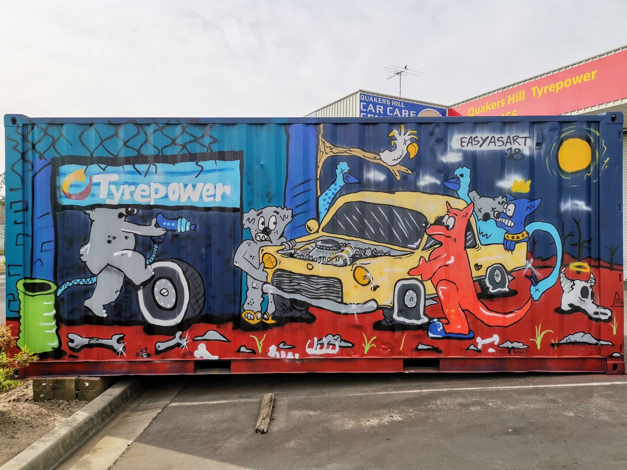 EasyAsArt&mdash;Tyrepower Quakers Hill