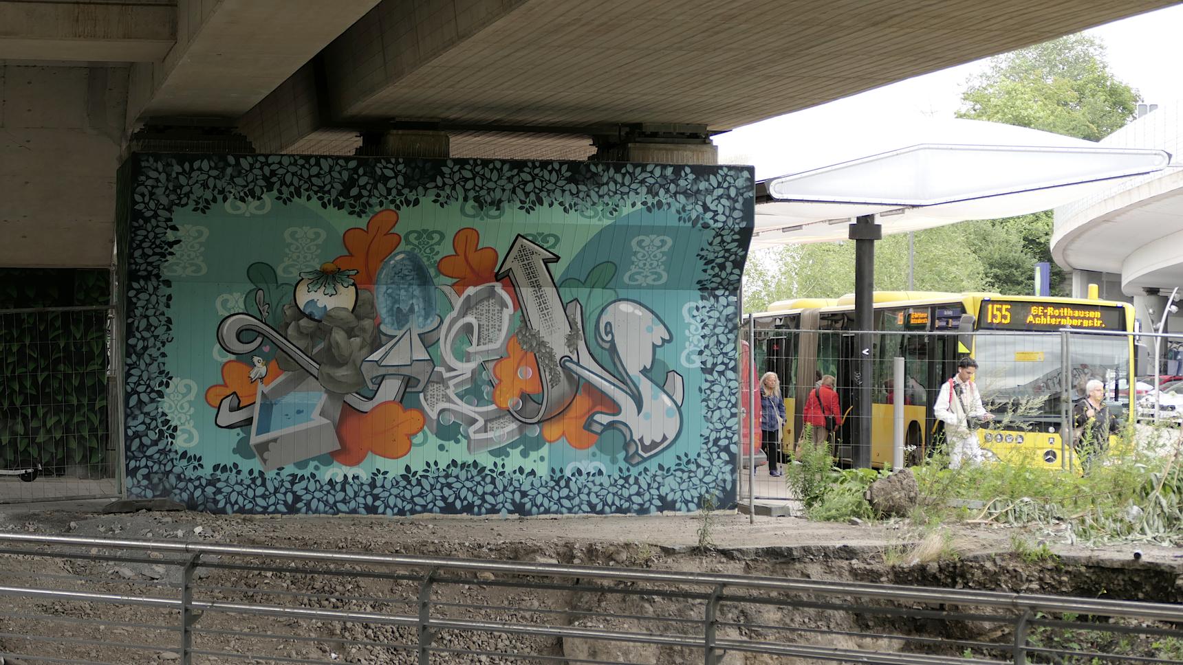 Jan Schoch aka EIKE, COSI—Kupferdreh ZOB 1st Pillar left backside